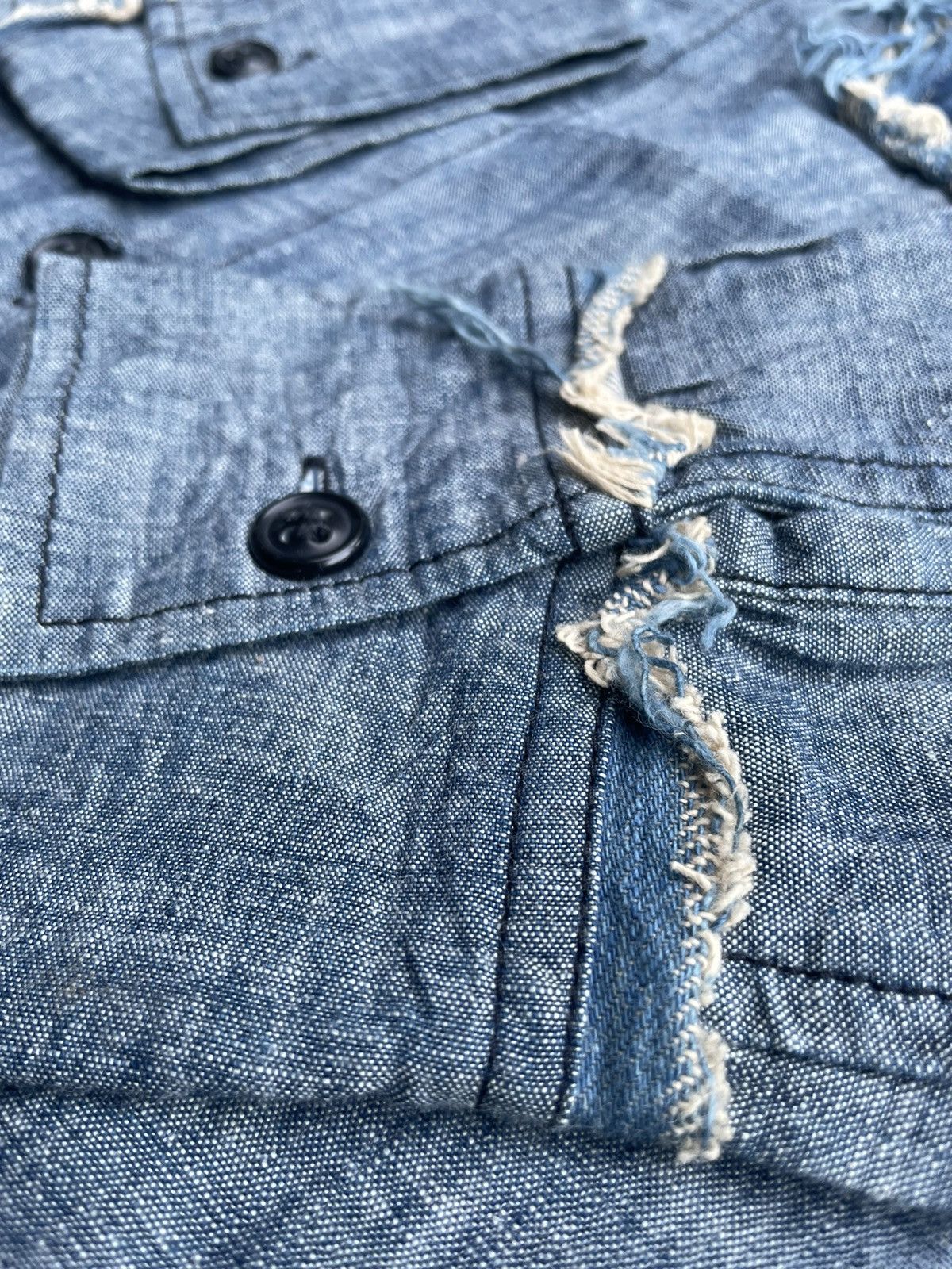 Levi's × Vintage Vintage 2002 Levis Redloop Custom Denim Size US M / EU 48-50 / 2 - 13 Thumbnail