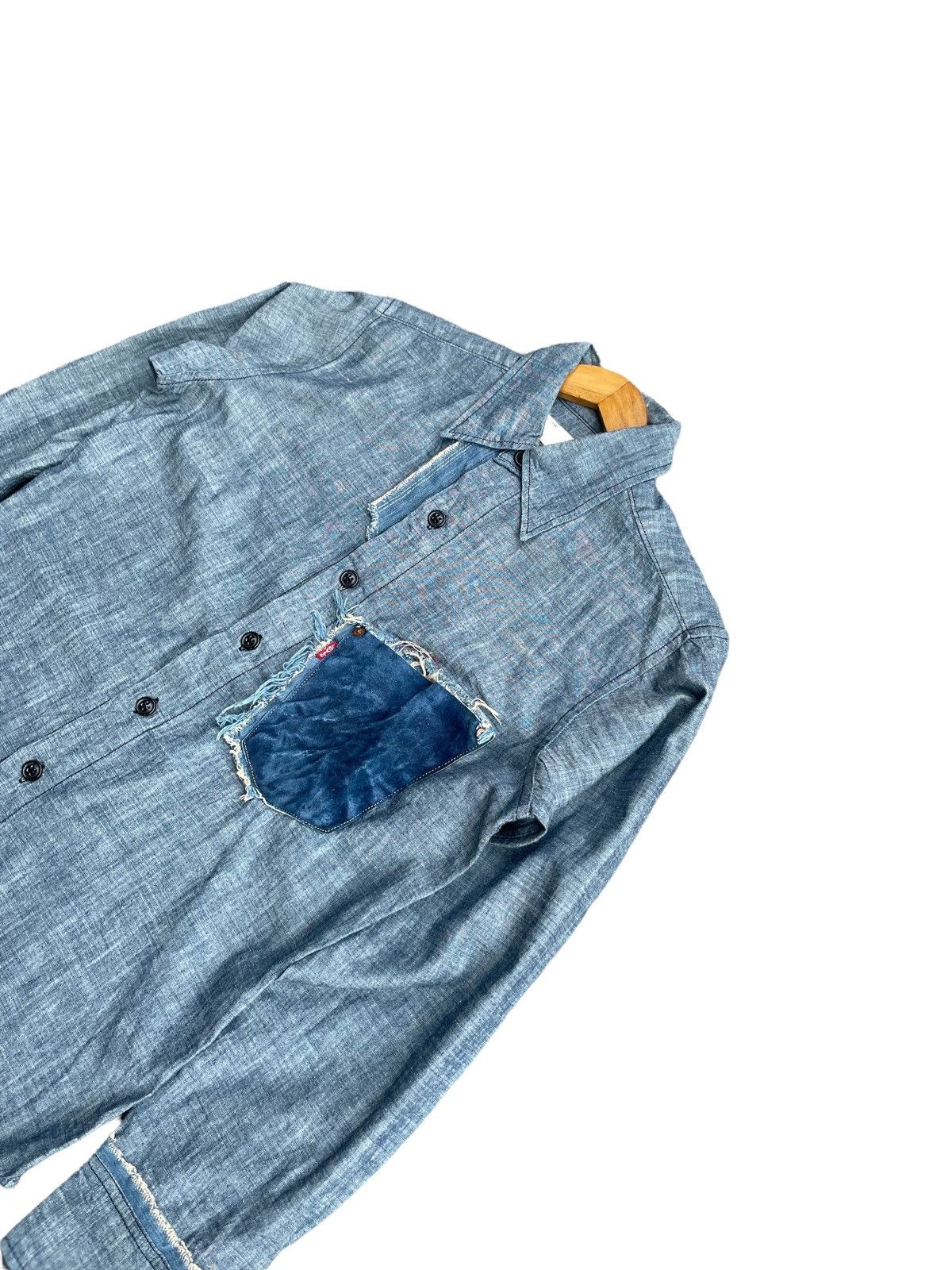 Levi's × Vintage Vintage 2002 Levis Redloop Custom Denim Size US M / EU 48-50 / 2 - 4 Thumbnail