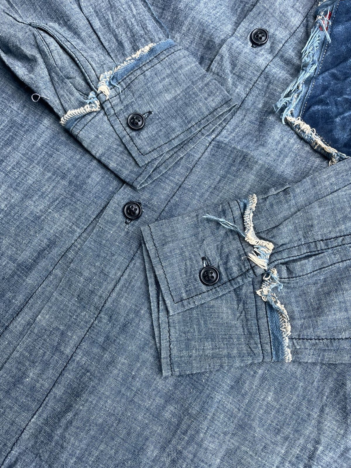 Levi's × Vintage Vintage 2002 Levis Redloop Custom Denim Size US M / EU 48-50 / 2 - 12 Thumbnail