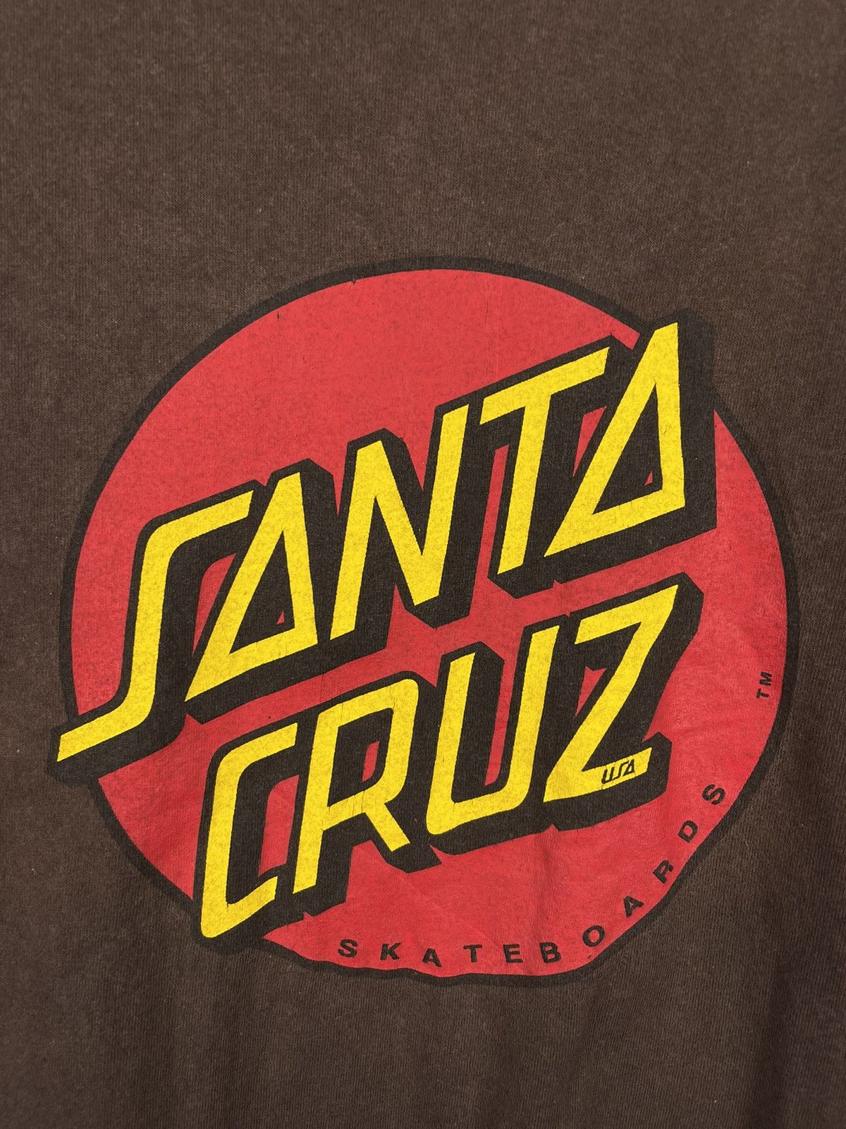 Santa Cruz Skateboards Vintage 90s Santa Cruz skateboard t shirt Size US L / EU 52-54 / 3 - 4 Thumbnail
