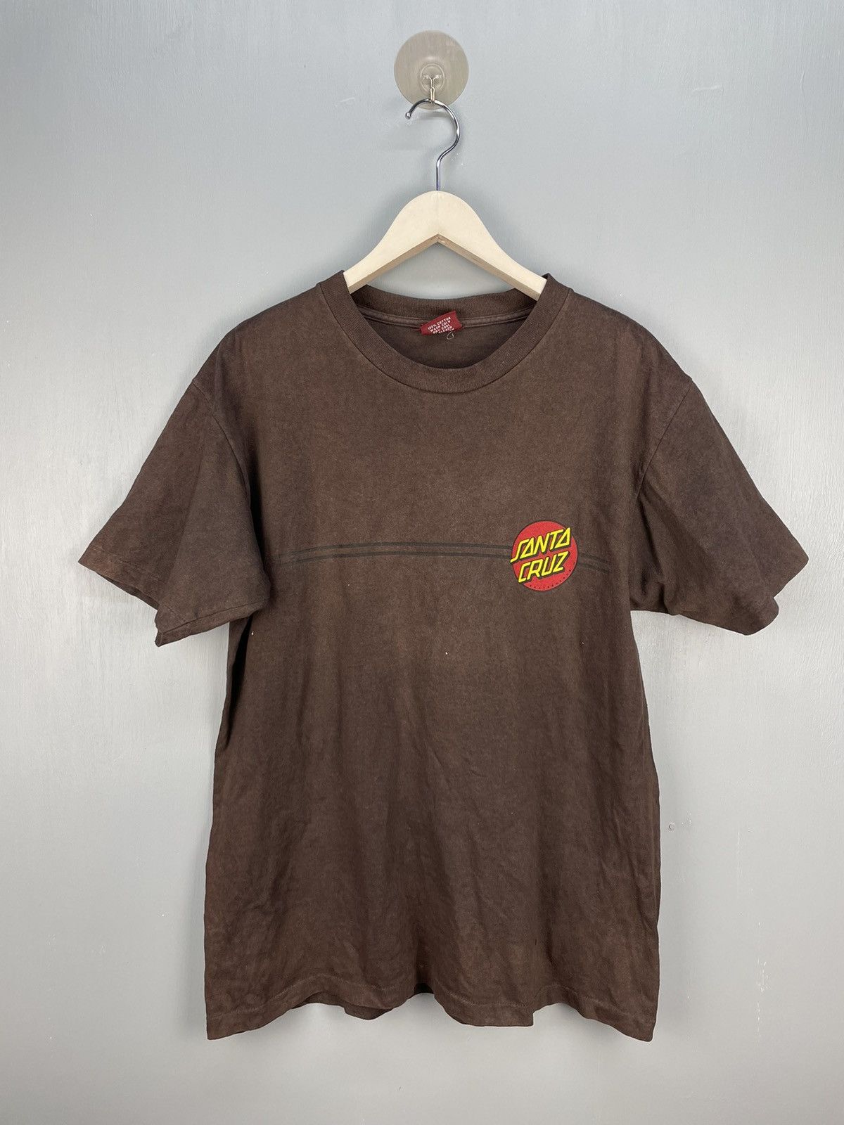 Santa Cruz Skateboards Vintage 90s Santa Cruz skateboard t shirt Size US L / EU 52-54 / 3 - 1 Thumbnail