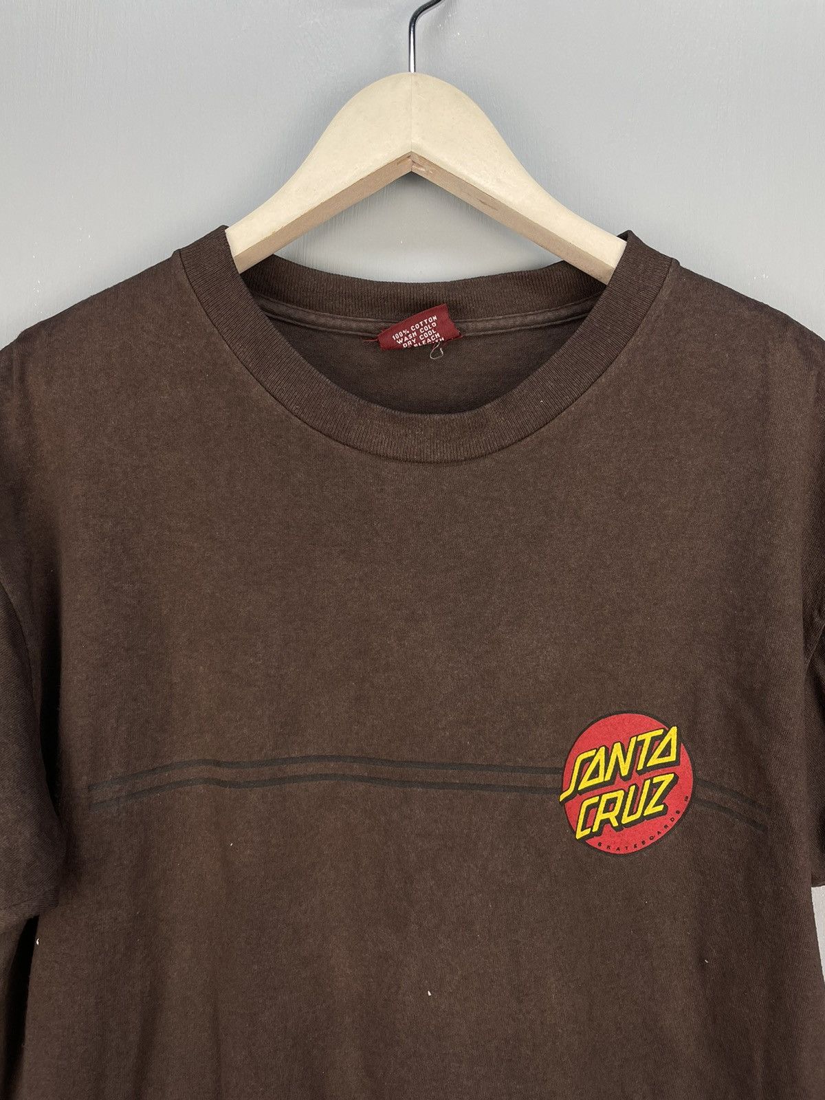 Santa Cruz Skateboards Vintage 90s Santa Cruz skateboard t shirt Size US L / EU 52-54 / 3 - 3 Thumbnail
