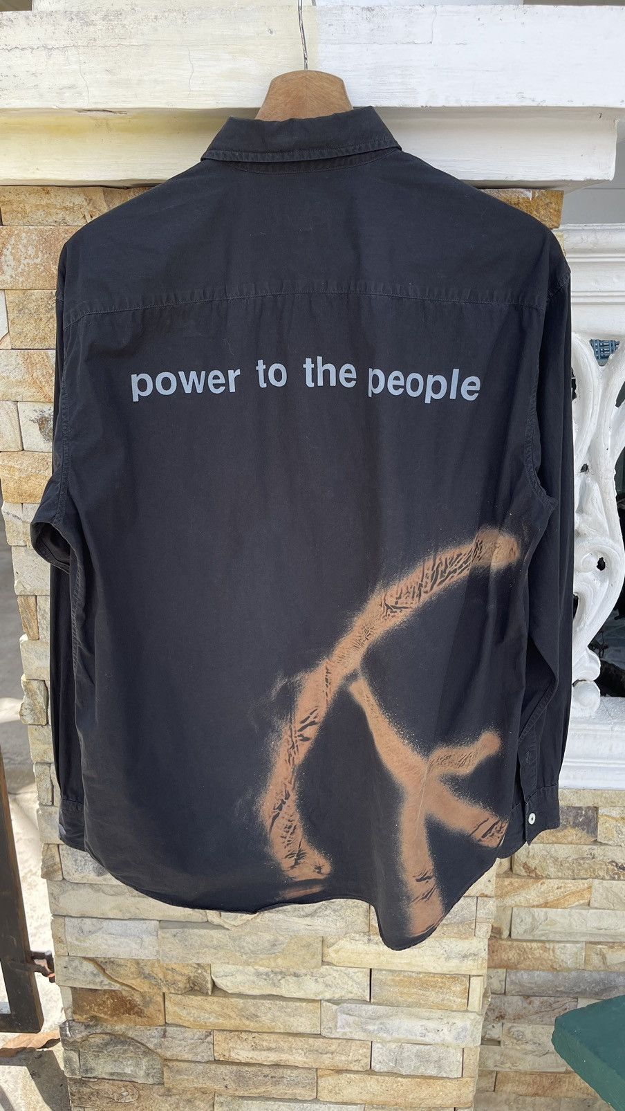 PPFM Rare Vintage 90s🔥PPFM🔥Power To The Poeple Shirt Button Up Size US L / EU 52-54 / 3 - 3 Thumbnail