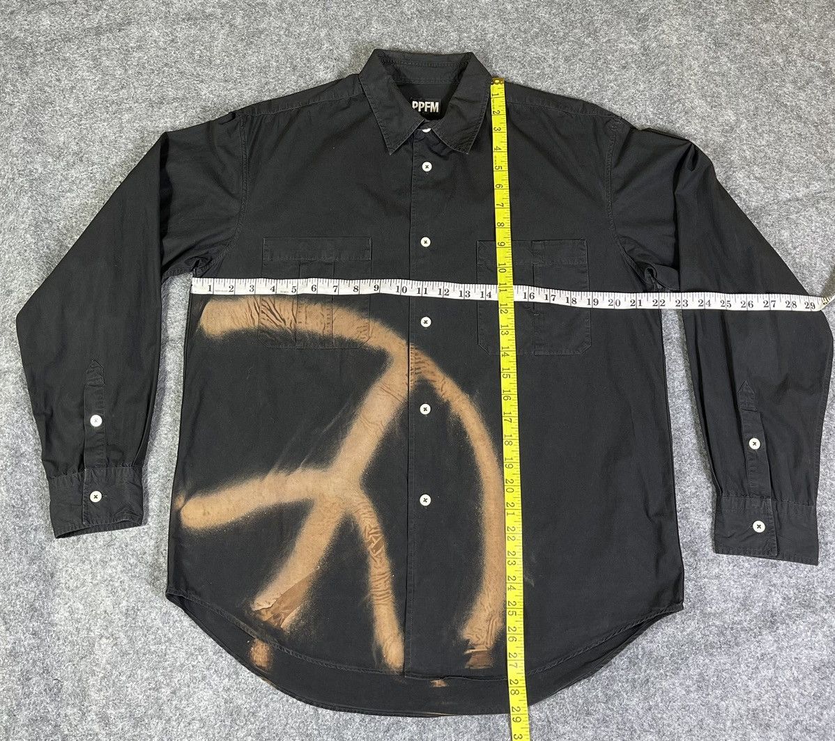 PPFM Rare Vintage 90s🔥PPFM🔥Power To The Poeple Shirt Button Up Size US L / EU 52-54 / 3 - 10 Thumbnail