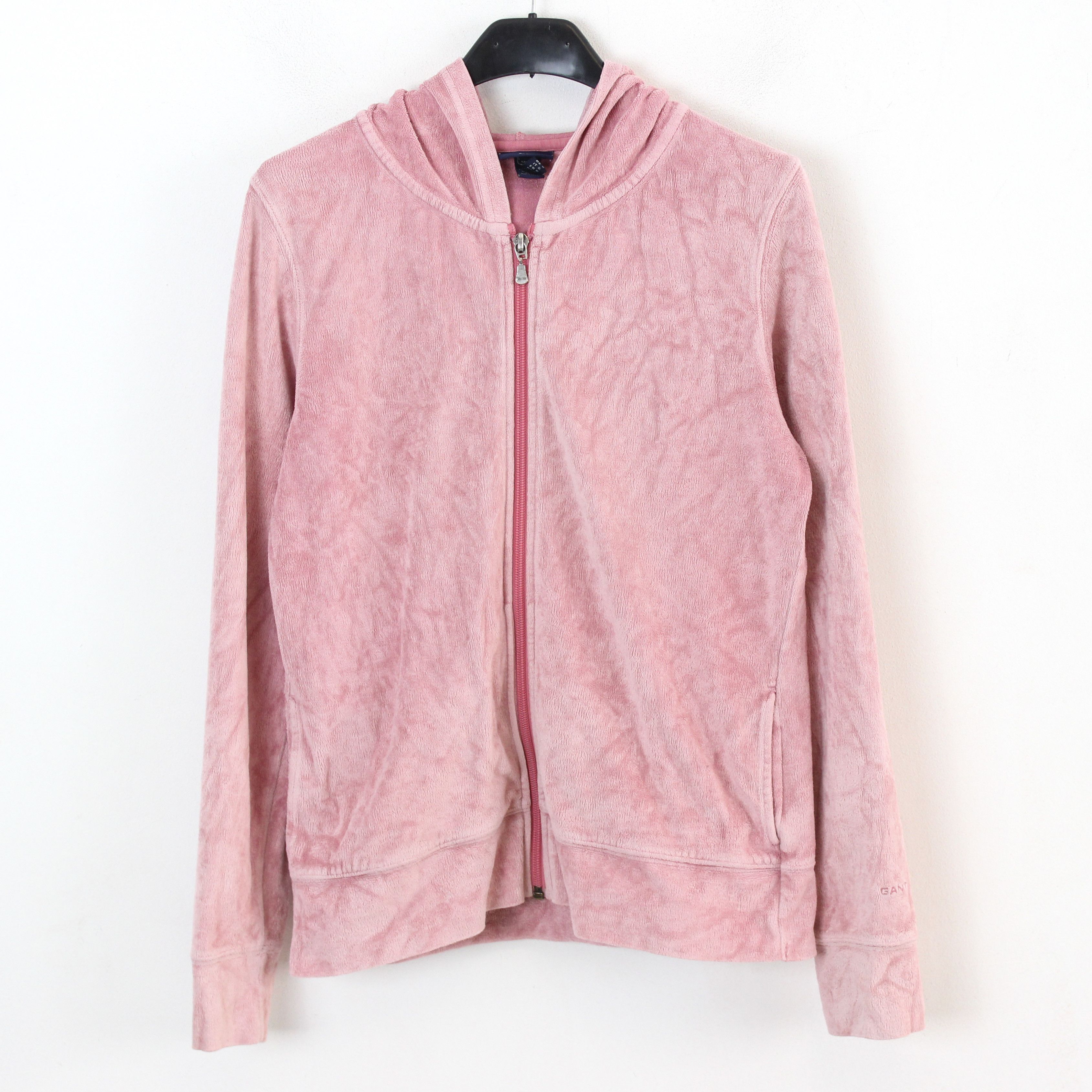 Gant Hoodie Jumper Jacket Sweatshirt Towel Sweater Hood Pink Zip Size S / US 4 / IT 40 - 1 Thumbnail