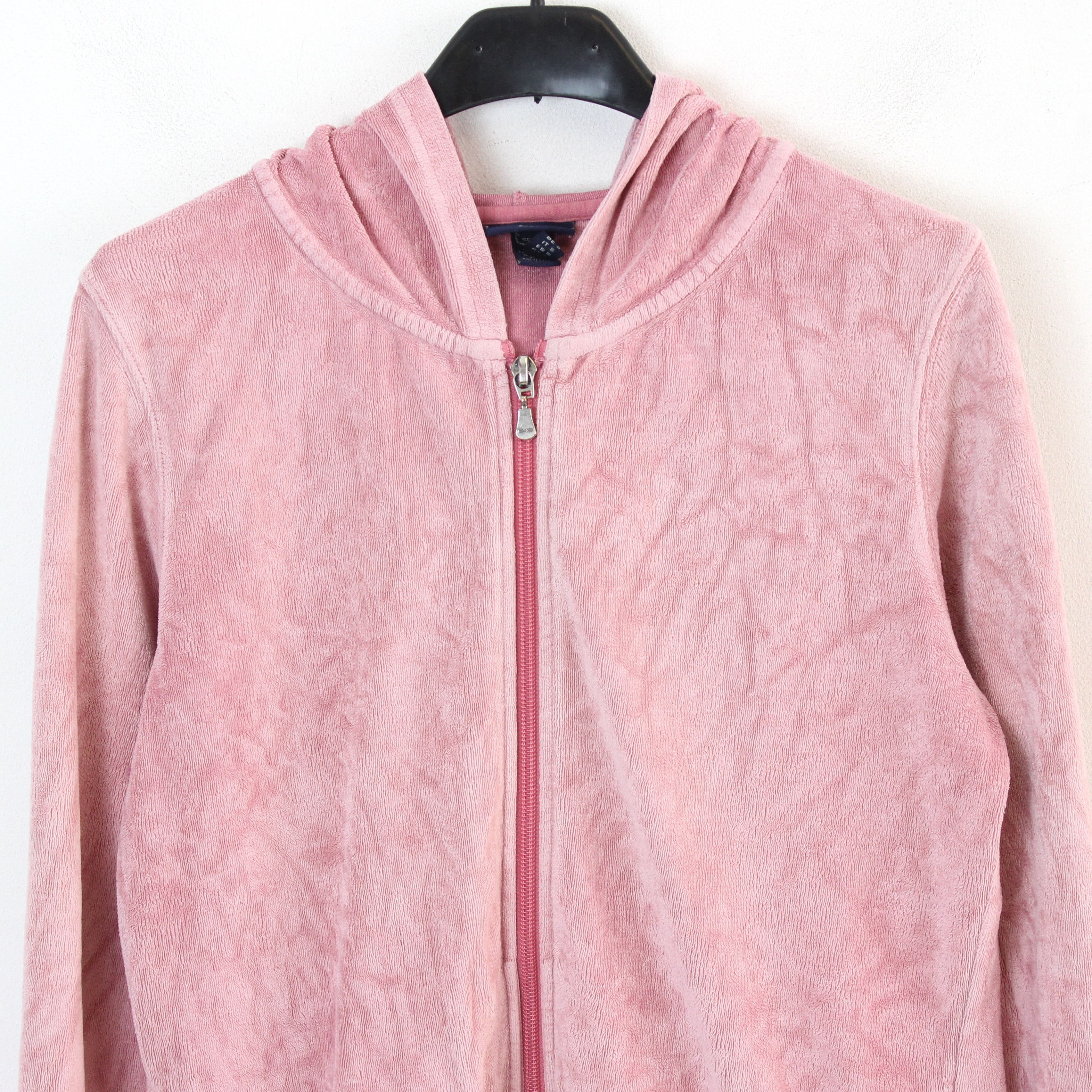 Gant Hoodie Jumper Jacket Sweatshirt Towel Sweater Hood Pink Zip Size S / US 4 / IT 40 - 3 Thumbnail