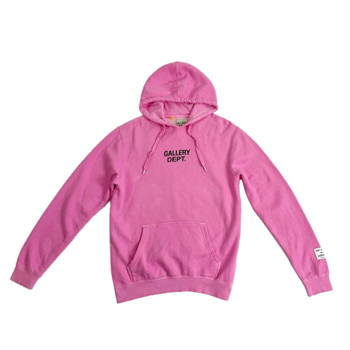 Gallery Dept. Gallery Dept. Logo Pink Hoodie | Grailed