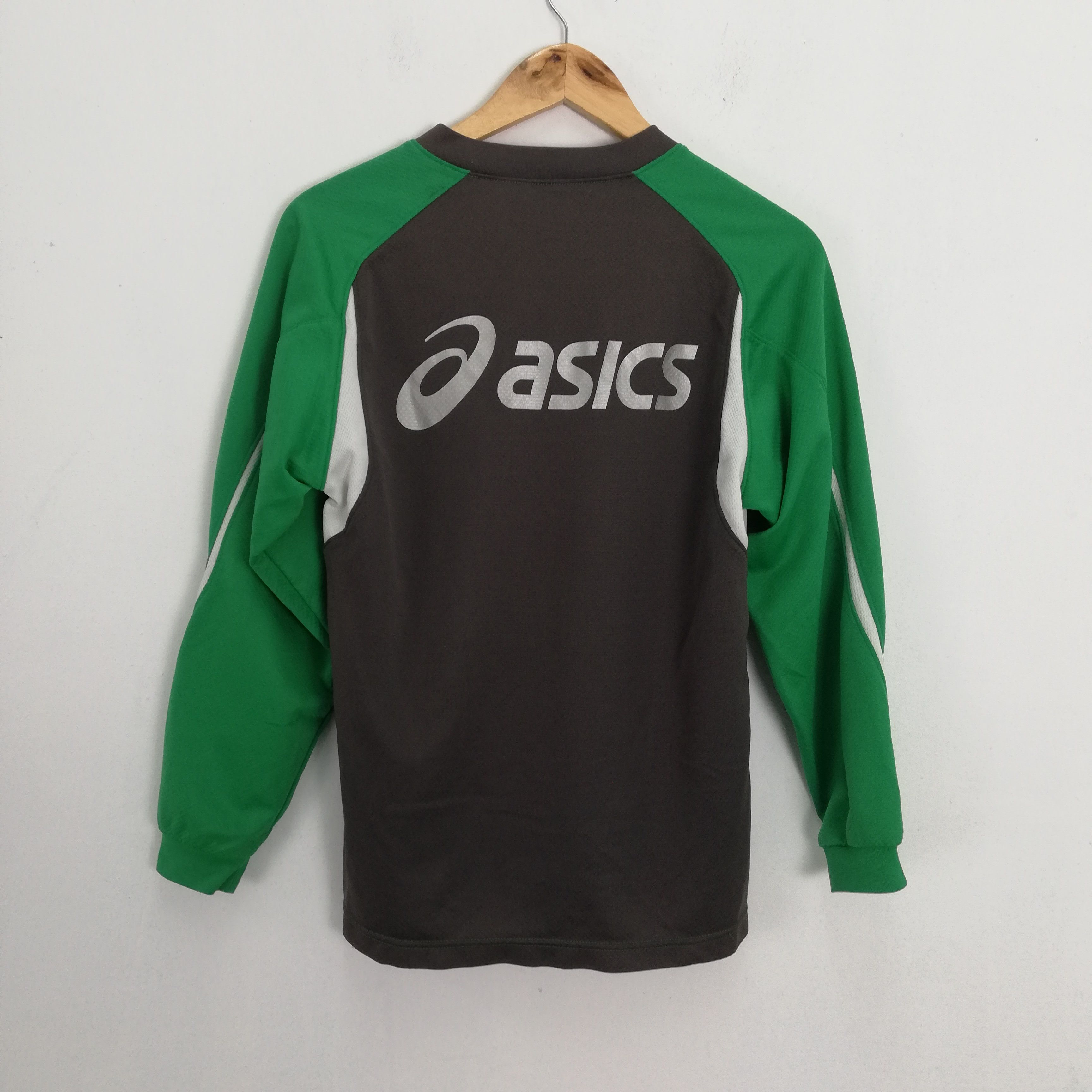 Asics × Japanese Brand × Vintage 💥VINTAGE💥 ASICS SPORTWEAR JERSEY BIG LOGO #0487 Size US M / EU 48-50 / 2 - 6 Thumbnail