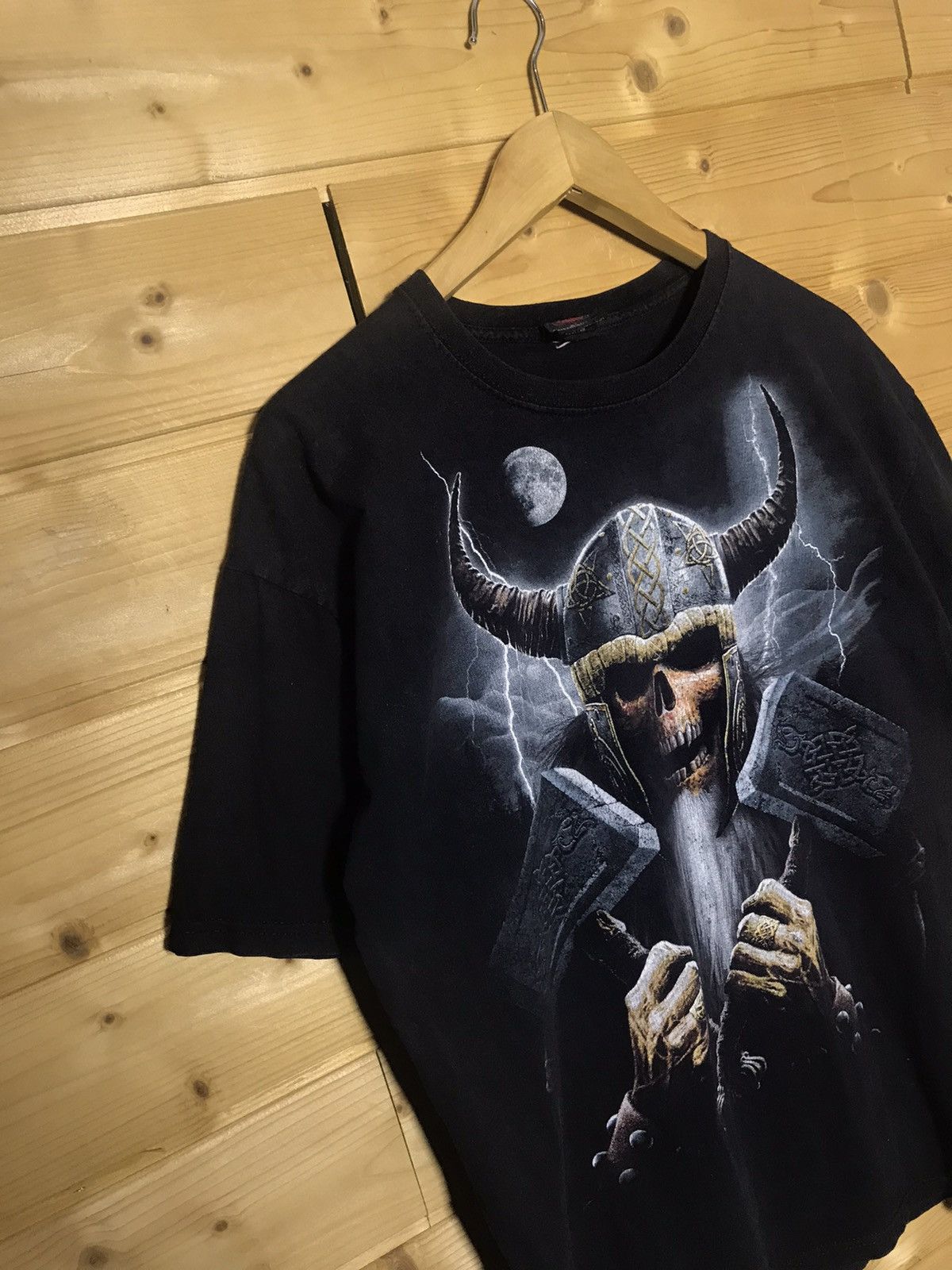 Vintage Vintage Spiral skull t-shirt Size US L / EU 52-54 / 3 - 2 Thumbnail