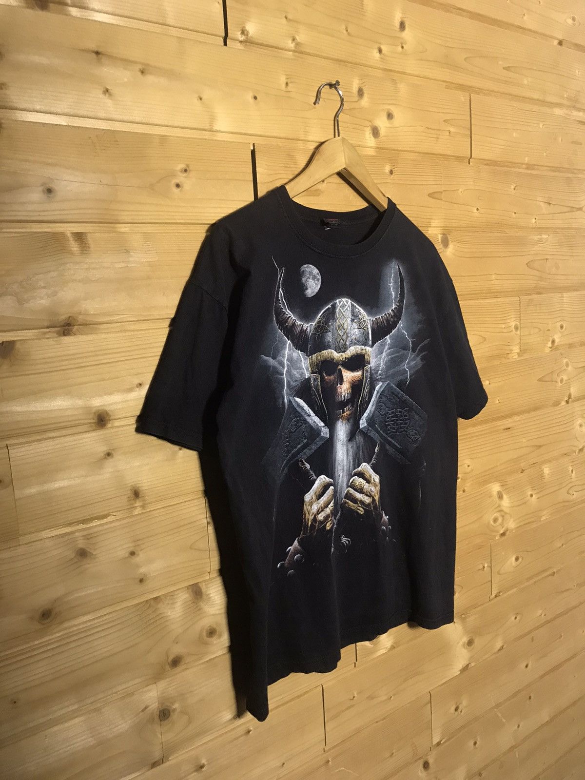 Vintage Vintage Spiral skull t-shirt Size US L / EU 52-54 / 3 - 1 Thumbnail