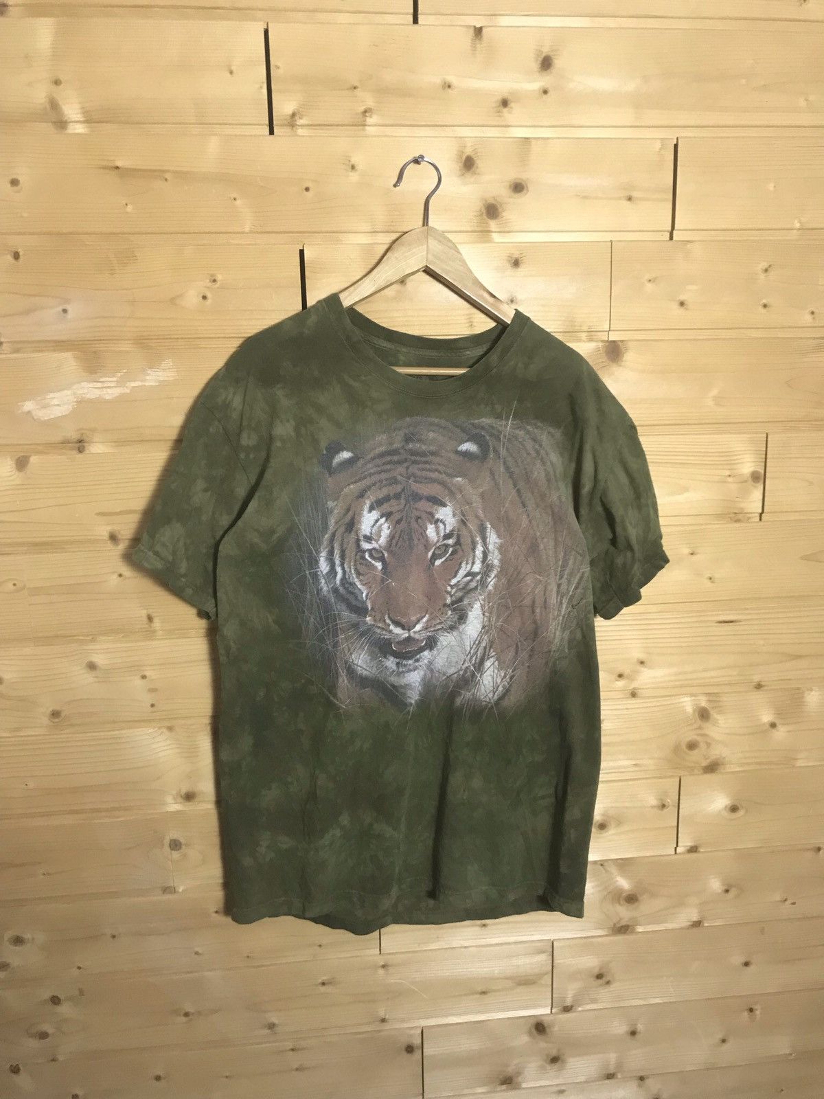 The Mountain 1999 Vintage 90s The Mountain tiger t-shirt Size US L / EU 52-54 / 3 - 1 Thumbnail