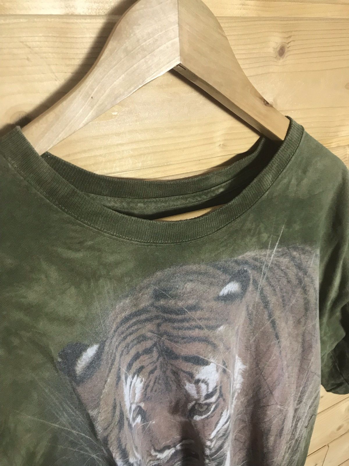 The Mountain 1999 Vintage 90s The Mountain tiger t-shirt Size US L / EU 52-54 / 3 - 4 Thumbnail