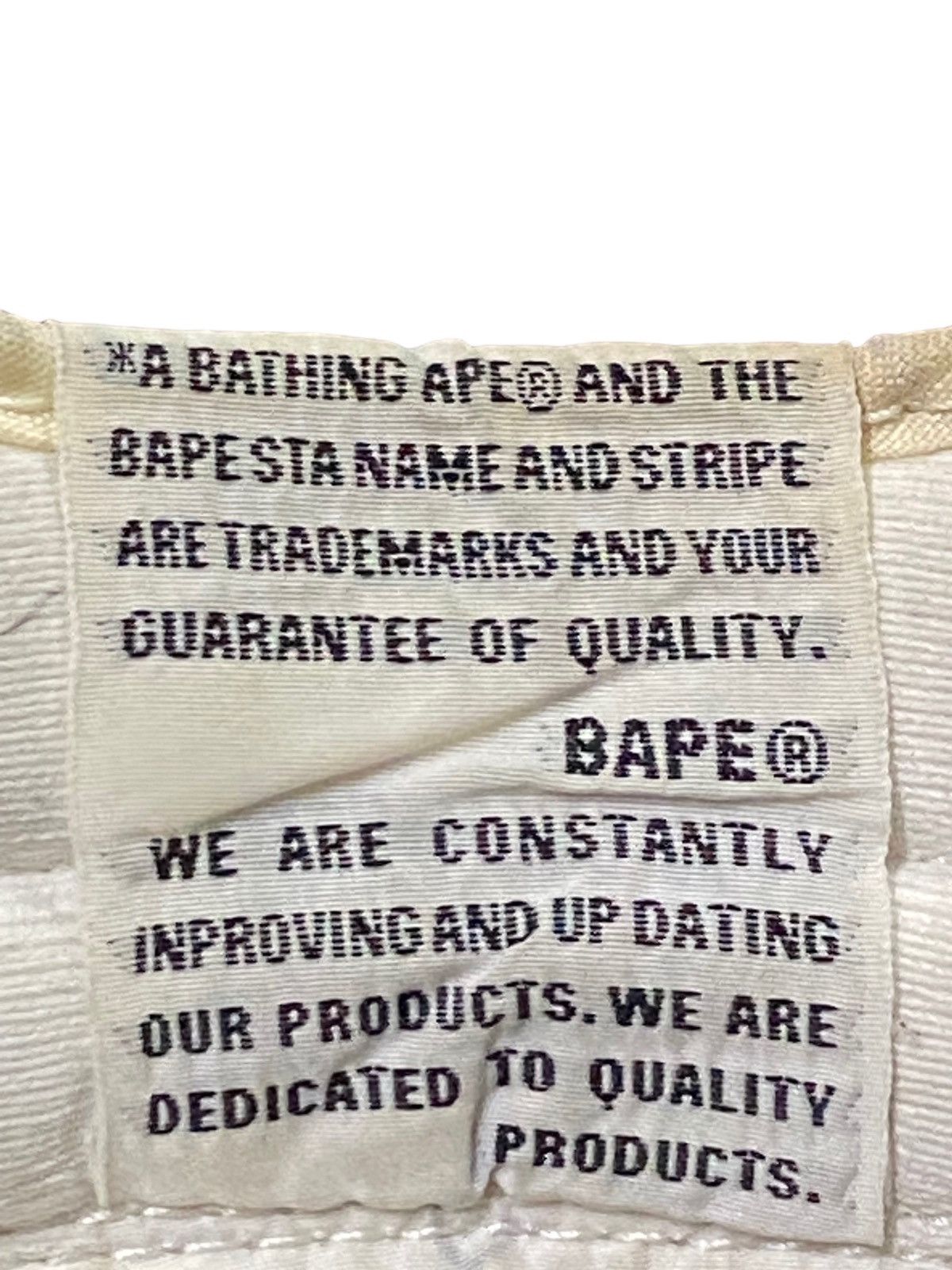 Bape A Bathing Ape ( BAPE ) Bapesta 1st Camo Sneakers Size US 9 / EU 42 - 15 Thumbnail