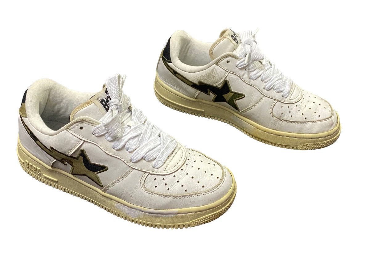 Bape A Bathing Ape ( BAPE ) Bapesta 1st Camo Sneakers Size US 9 / EU 42 - 3 Thumbnail