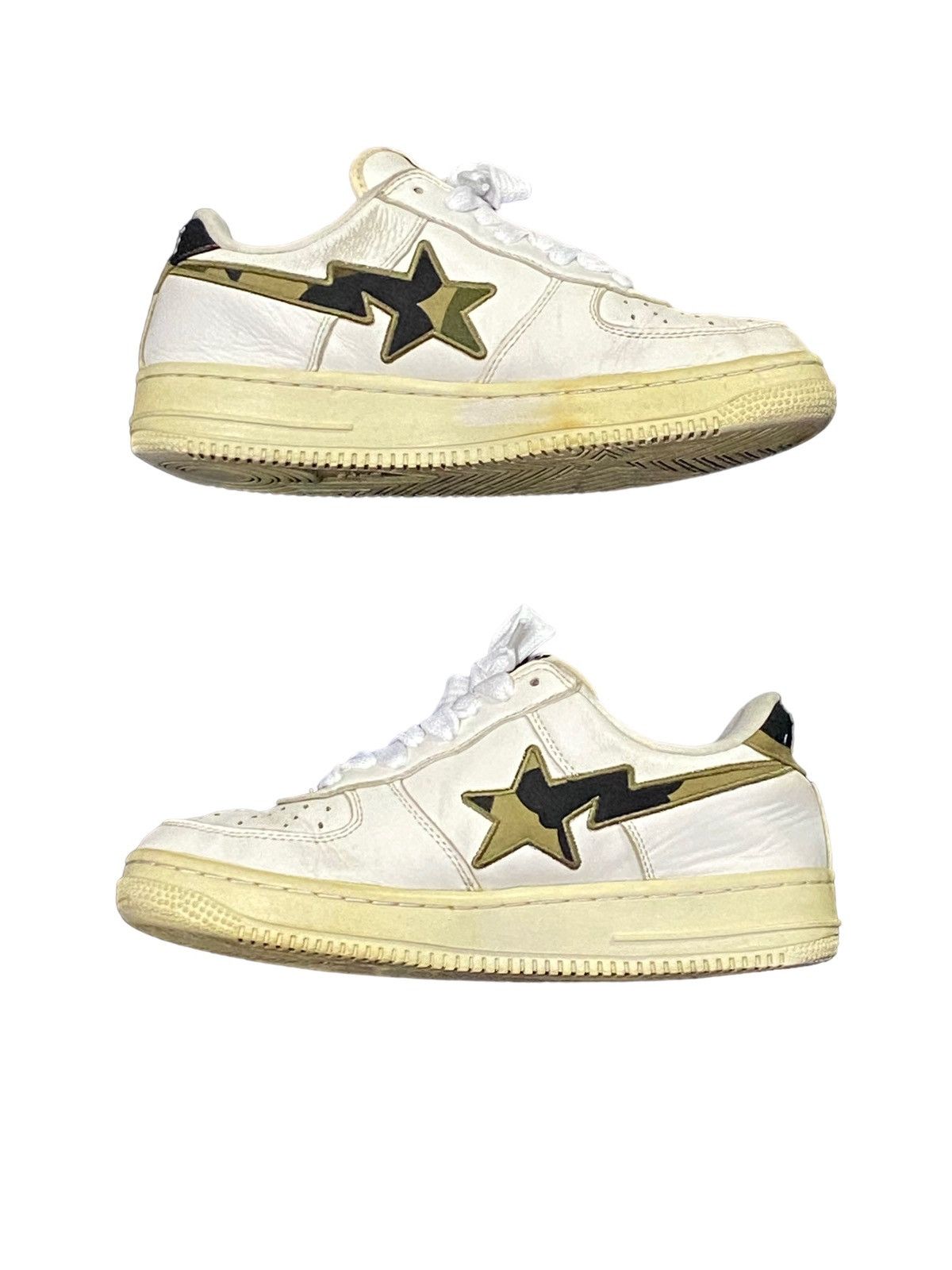 Bape A Bathing Ape ( BAPE ) Bapesta 1st Camo Sneakers Size US 9 / EU 42 - 6 Thumbnail