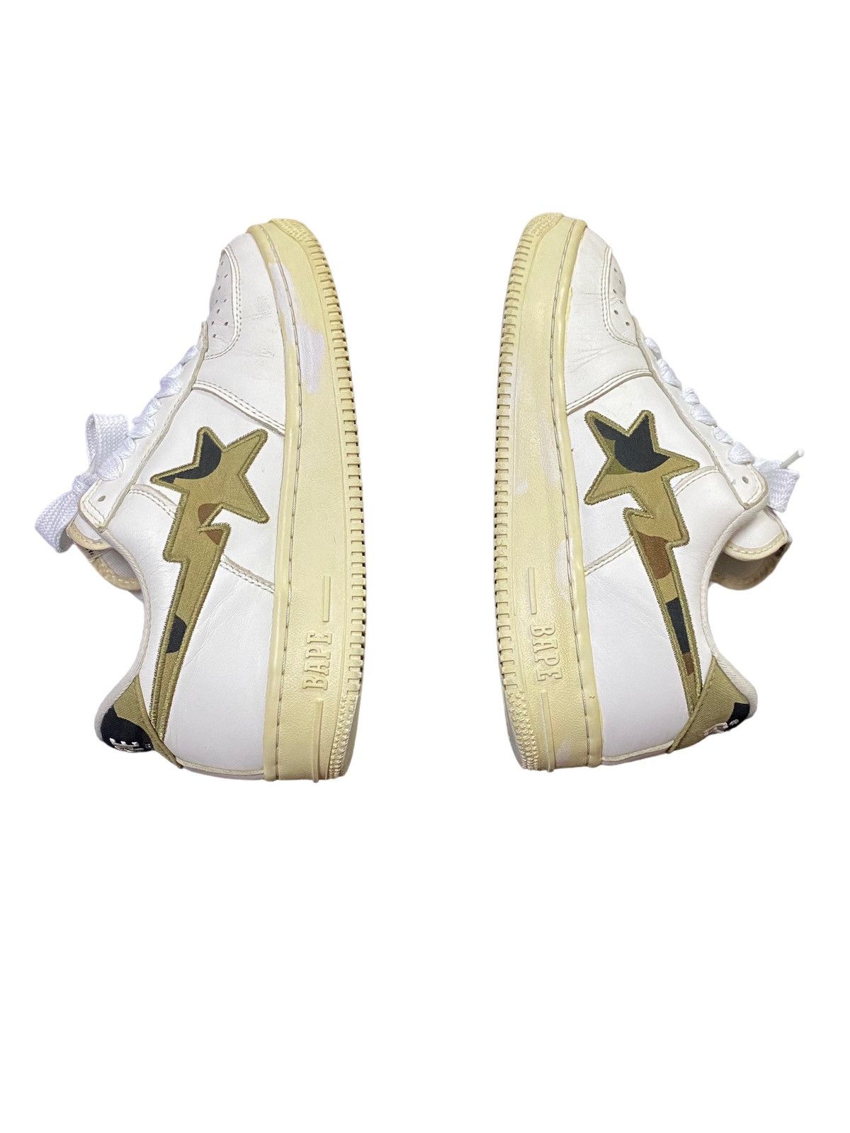 Bape A Bathing Ape ( BAPE ) Bapesta 1st Camo Sneakers Size US 9 / EU 42 - 8 Thumbnail
