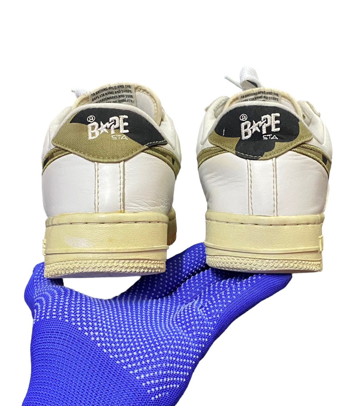 Bape A Bathing Ape ( BAPE ) Bapesta 1st Camo Sneakers Size US 9 / EU 42 - 23 Thumbnail