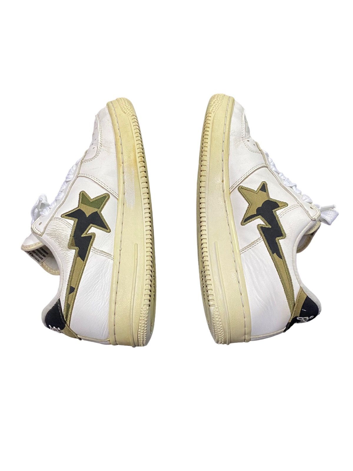 Bape A Bathing Ape ( BAPE ) Bapesta 1st Camo Sneakers Size US 9 / EU 42 - 7 Thumbnail
