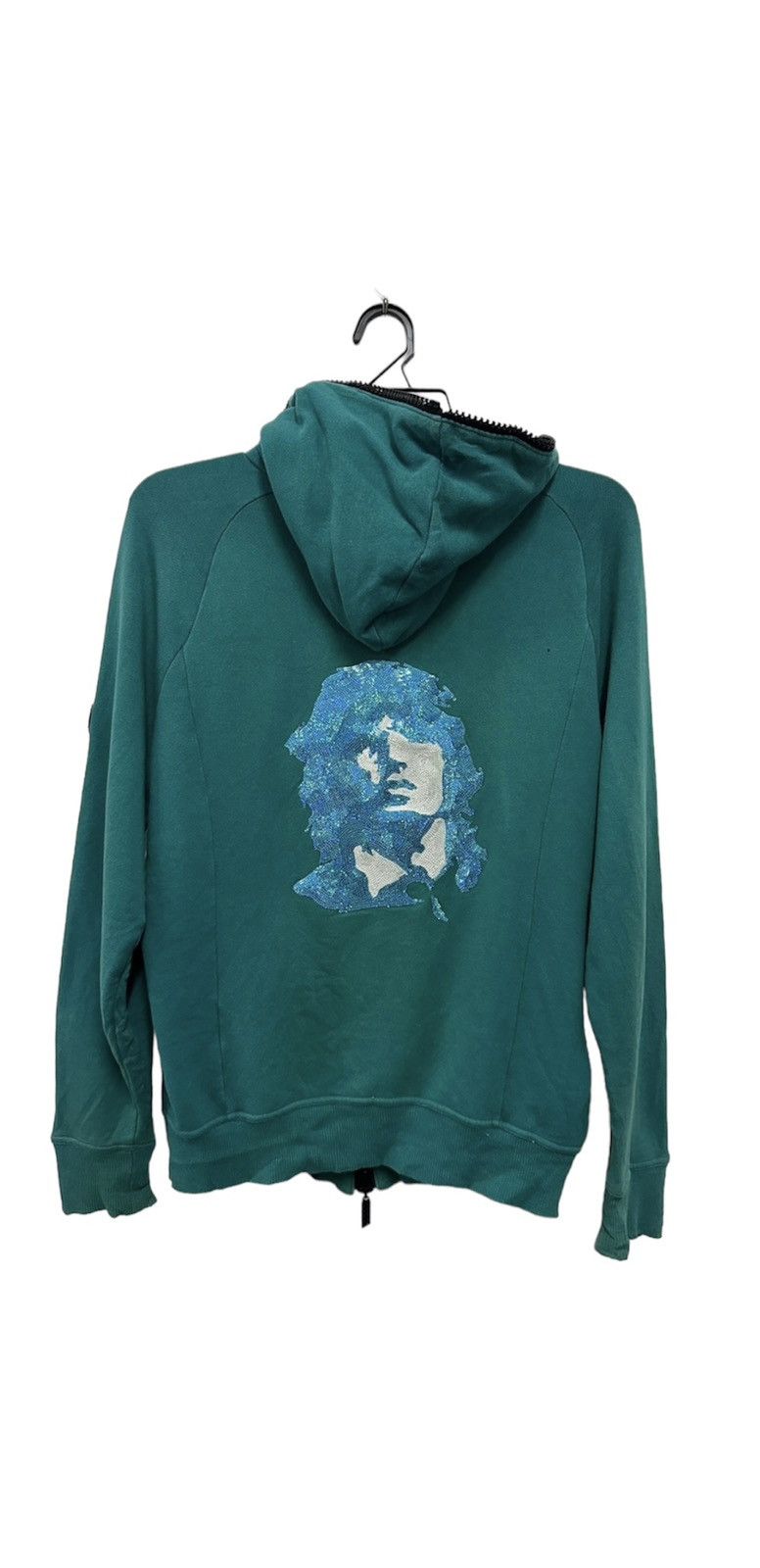 Vintage Distress Dartin Bonaparto Swarovski Full Zipper Hoodie Size US S / EU 44-46 / 1 - 2 Thumbnail