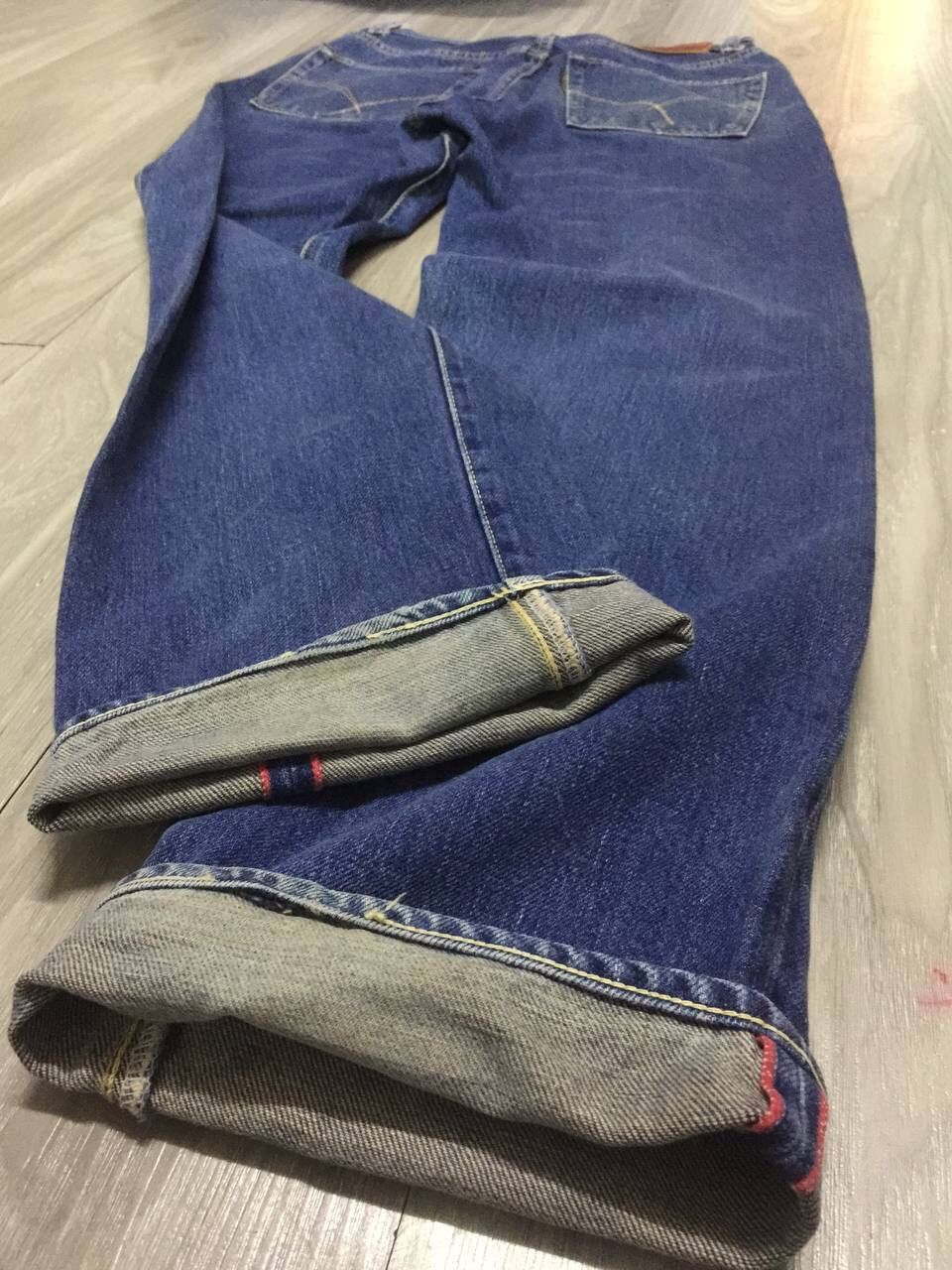 Blue Blue Japan HR Market Blue Denim Selvedge Jeans Size US 28 / EU 44 - 14 Thumbnail