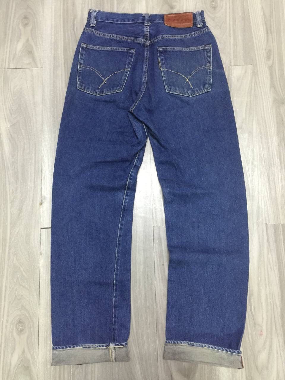 Blue Blue Japan HR Market Blue Denim Selvedge Jeans Size US 28 / EU 44 - 5 Thumbnail