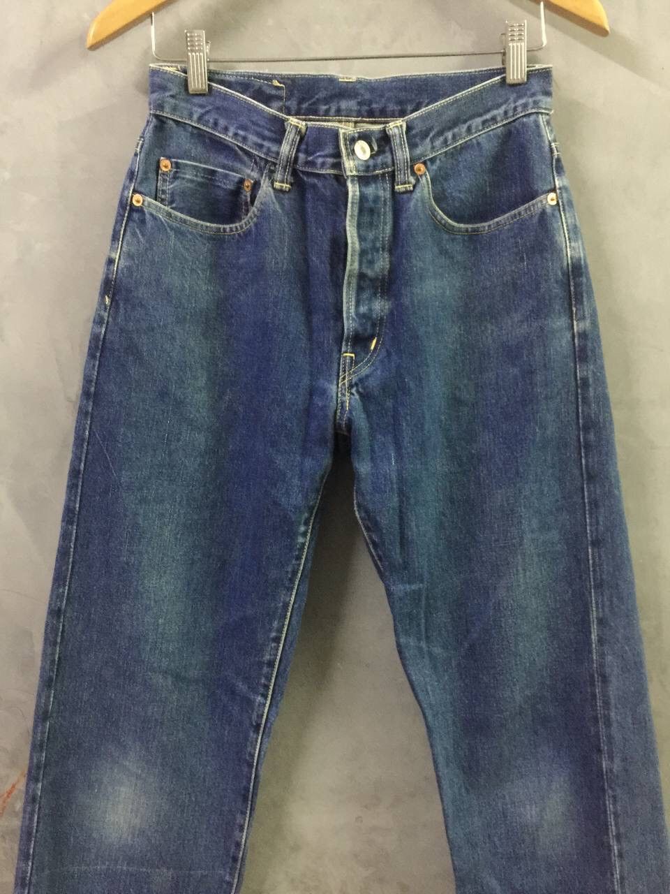 Blue Blue Japan HR Market Blue Denim Selvedge Jeans Size US 28 / EU 44 - 6 Thumbnail