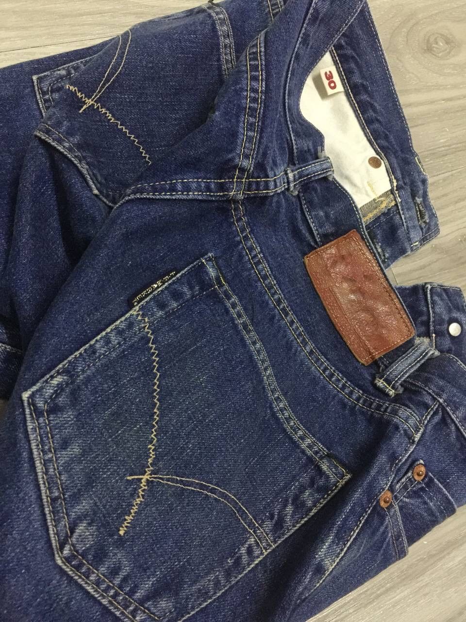 Blue Blue Japan HR Market Blue Denim Selvedge Jeans Size US 28 / EU 44 - 23 Thumbnail