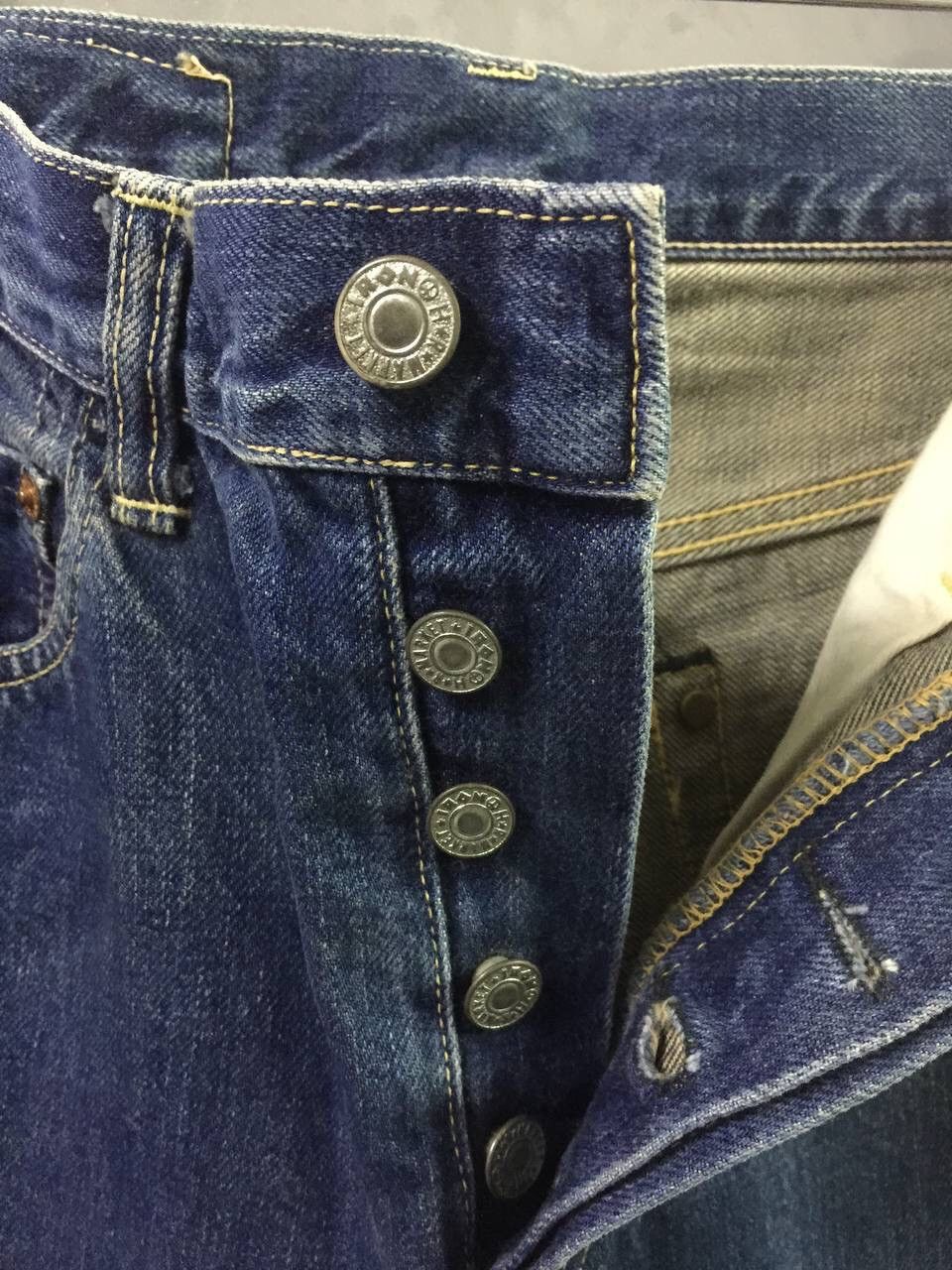 Blue Blue Japan HR Market Blue Denim Selvedge Jeans Size US 28 / EU 44 - 16 Thumbnail
