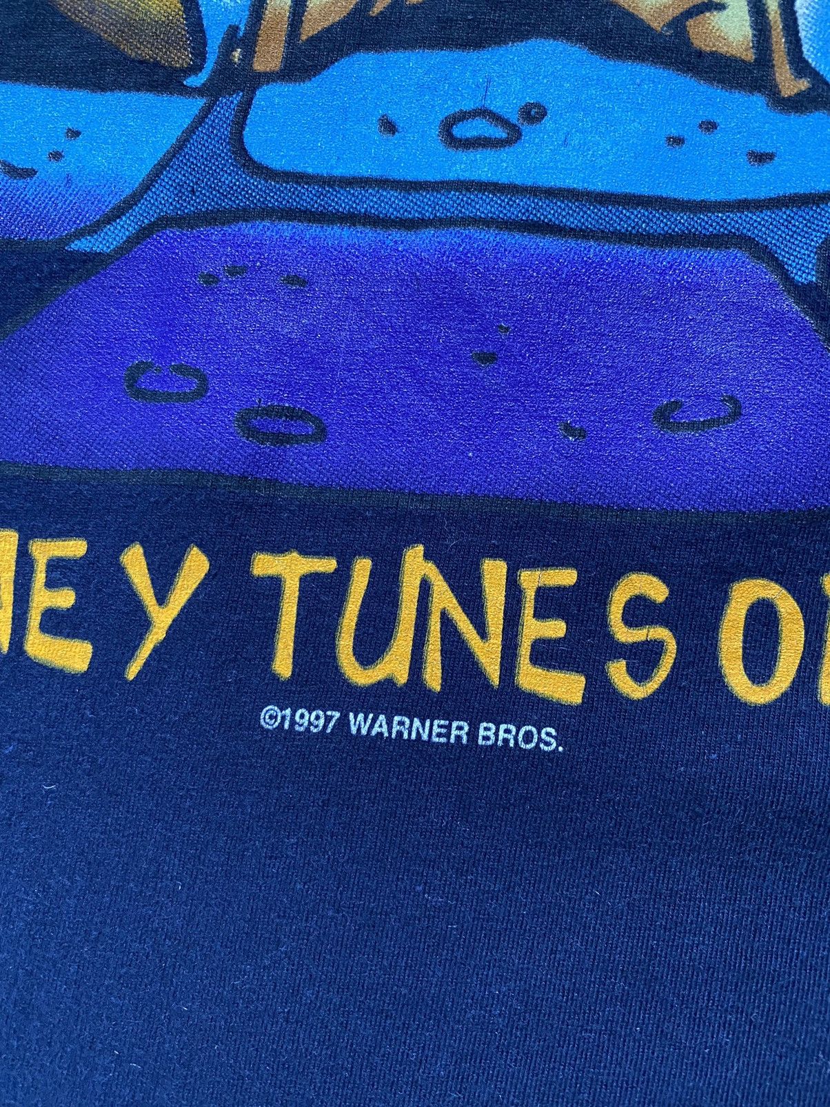Vintage Vintage Y2K 1997 Tweety Looney Tunes T Shirt Tee Taz Marvin Size US M / EU 48-50 / 2 - 3 Thumbnail