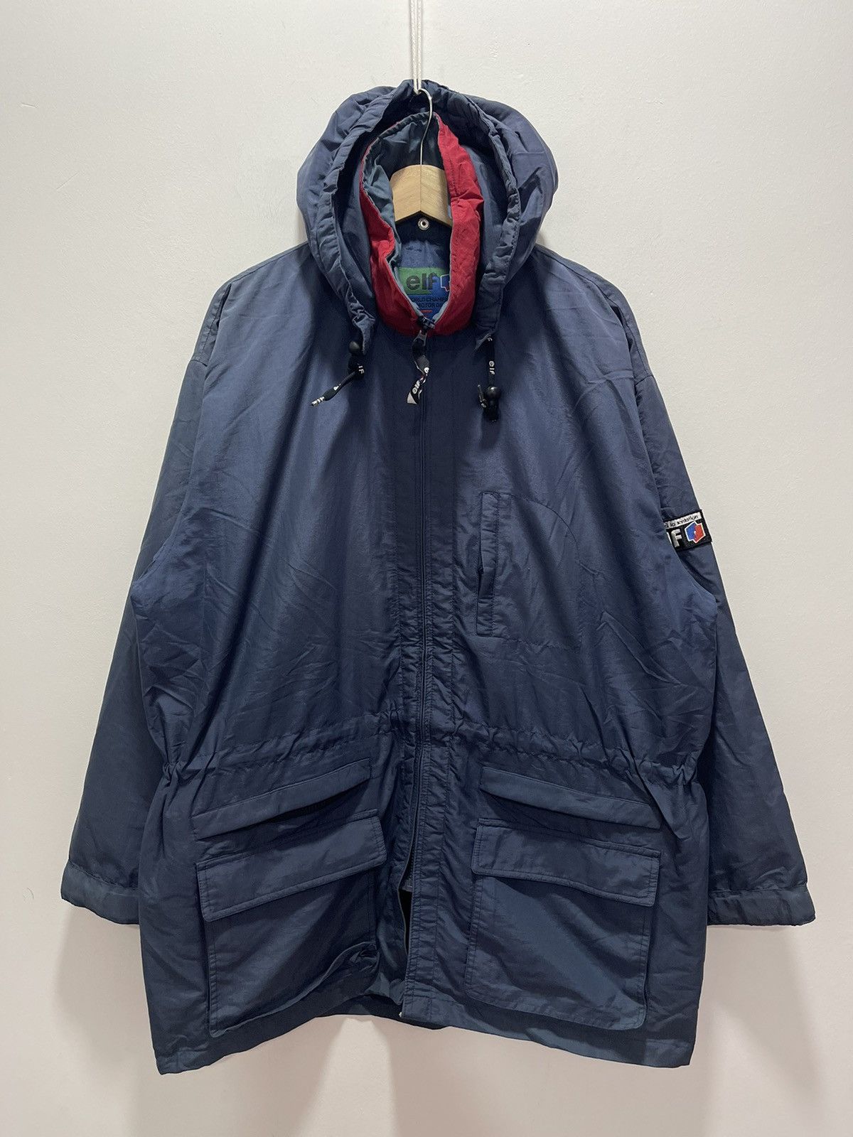 Sports Specialties × Vintage VINTAGE ELF MOTOR OIL RACING HOODIE JACKET Size US L / EU 52-54 / 3 - 1 Thumbnail