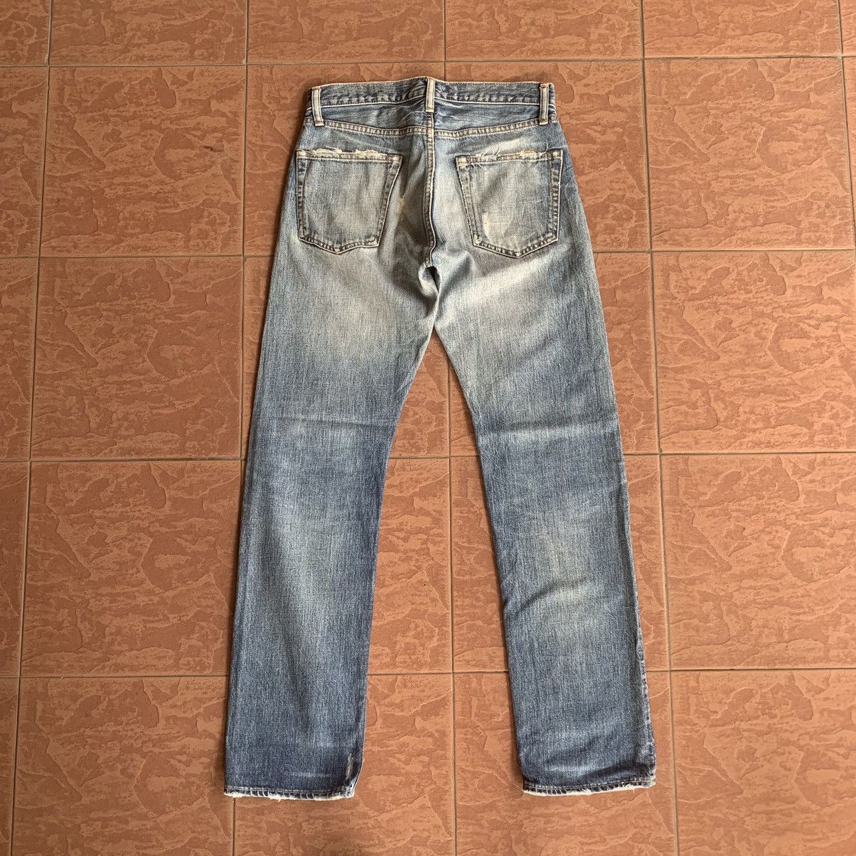 Tommy Hilfiger × Tommy Jeans × Vintage TOMMY HILFINGER 29x30 REDLINE LIGHTWASH SELVEDGE JEANS PANTS Size US 29 - 12 Thumbnail