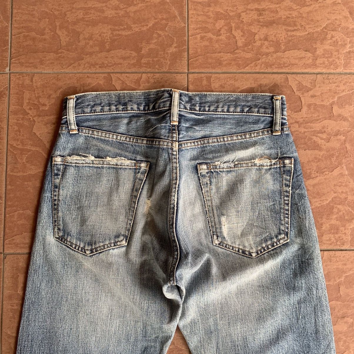 Tommy Hilfiger × Tommy Jeans × Vintage TOMMY HILFINGER 29x30 REDLINE LIGHTWASH SELVEDGE JEANS PANTS Size US 29 - 13 Thumbnail