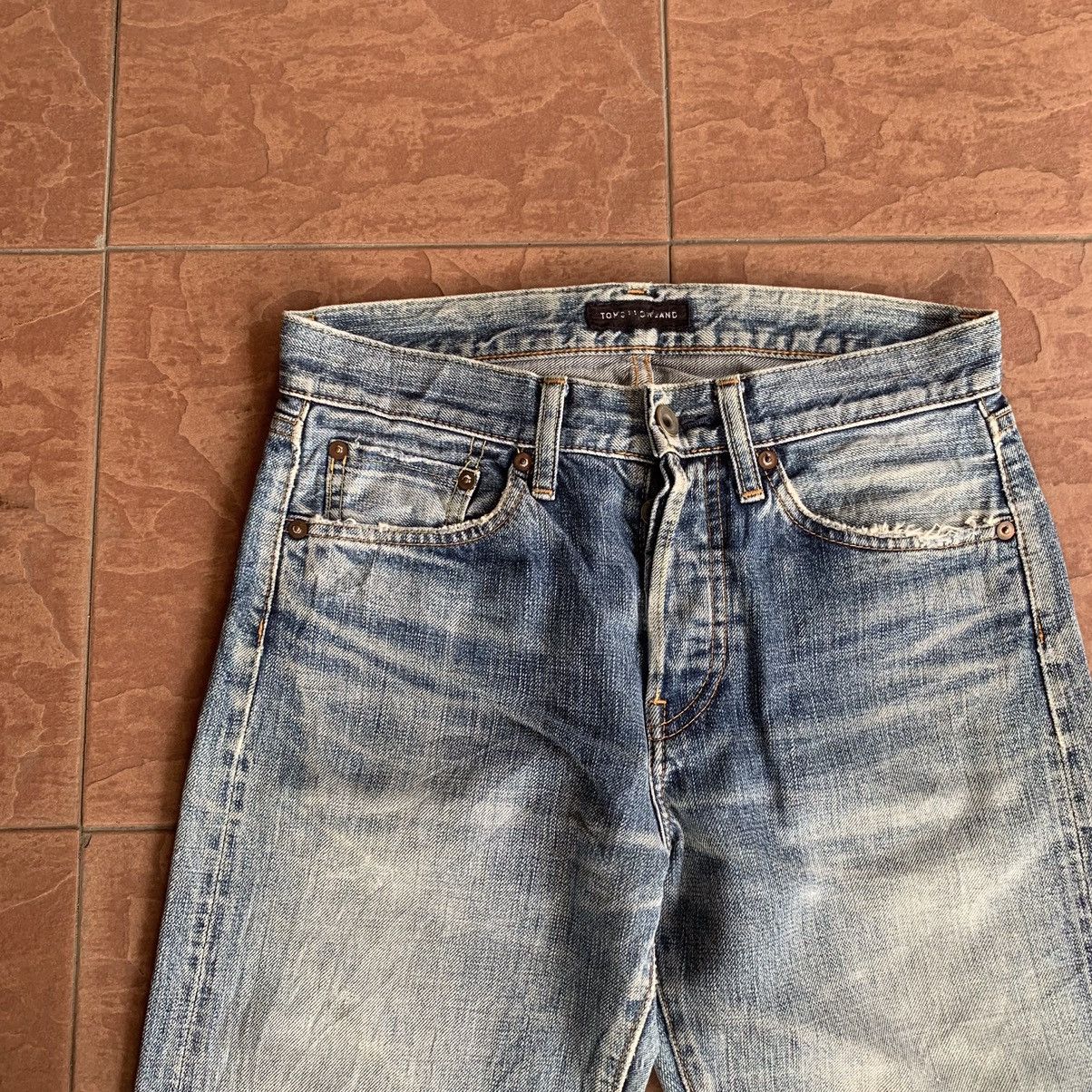 Tommy Hilfiger × Tommy Jeans × Vintage TOMMY HILFINGER 29x30 REDLINE LIGHTWASH SELVEDGE JEANS PANTS Size US 29 - 3 Thumbnail