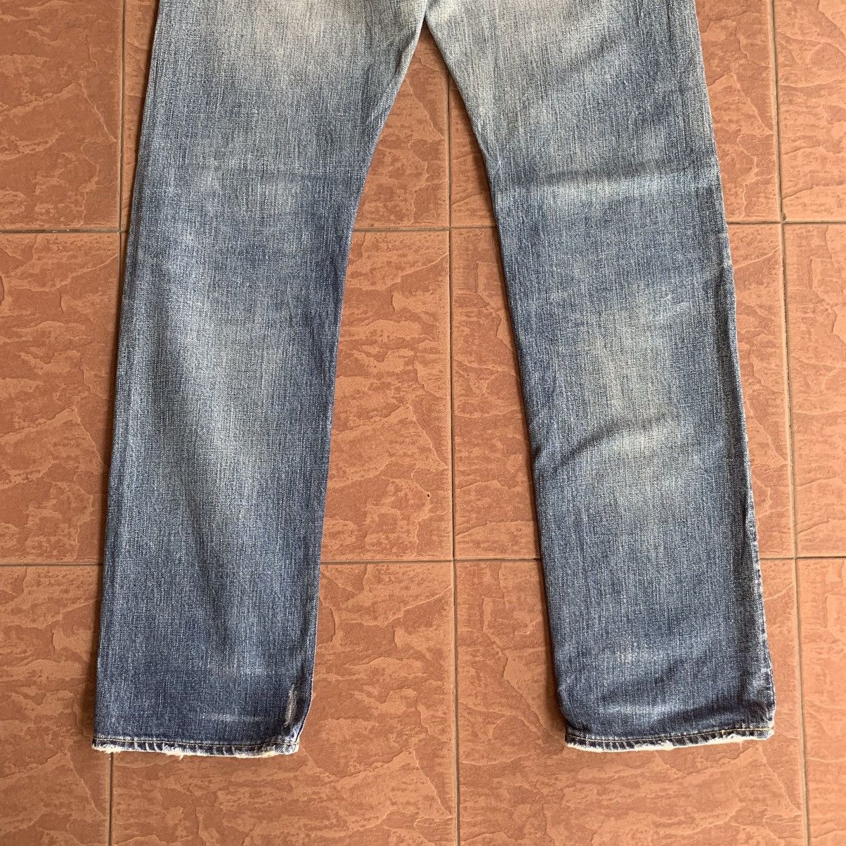 Tommy Hilfiger × Tommy Jeans × Vintage TOMMY HILFINGER 29x30 REDLINE LIGHTWASH SELVEDGE JEANS PANTS Size US 29 - 14 Thumbnail