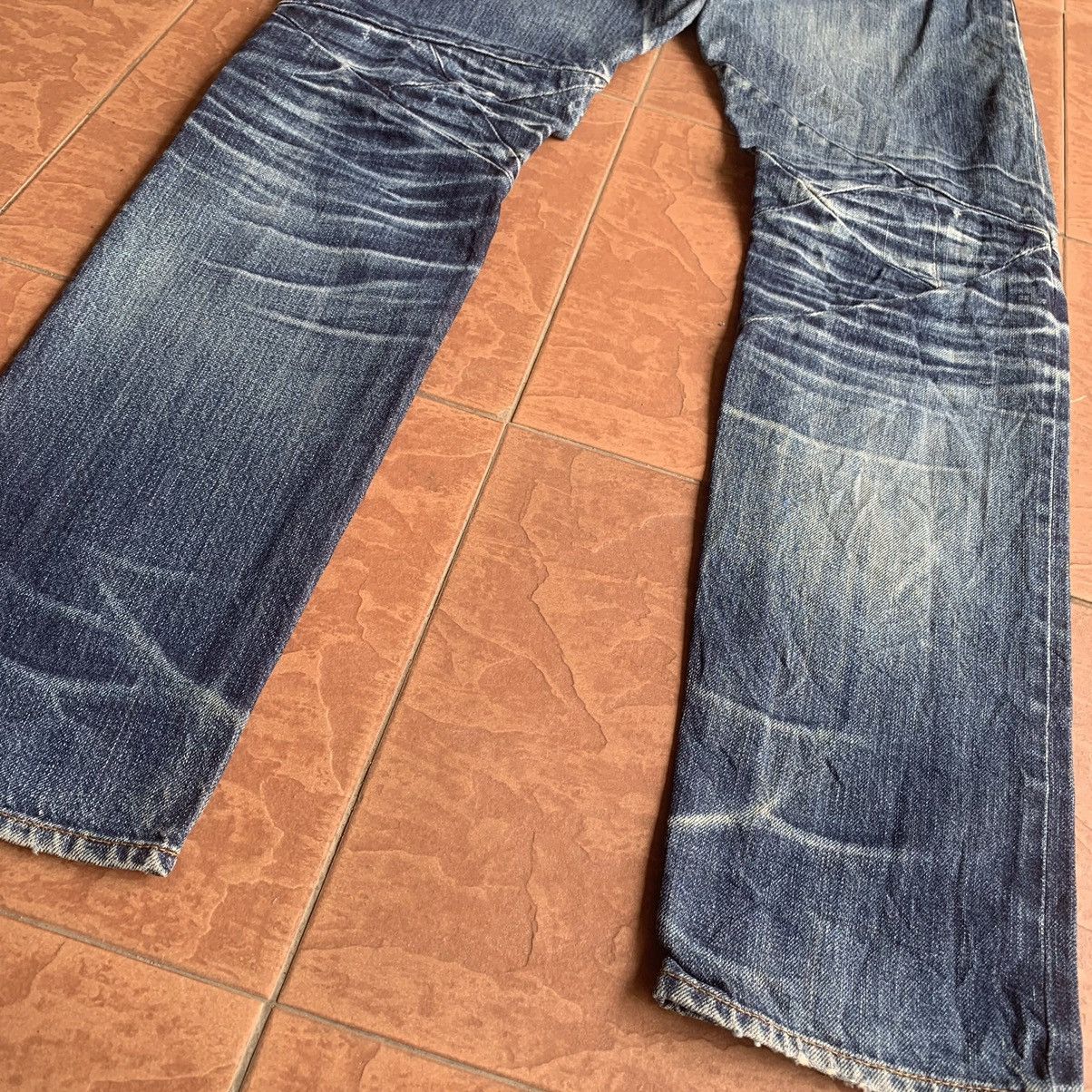 Paul Smith × Vintage 💥STEALS💥 VINTAGE 32x32 JEANS REDLINE RIPPED SELVEDGE PANTS Size US 32 / EU 48 - 17 Thumbnail