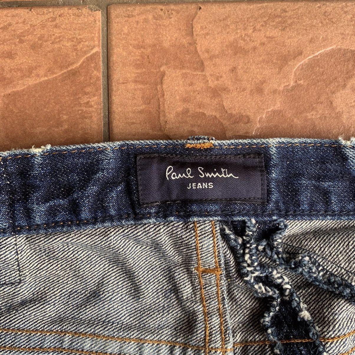 Paul Smith × Vintage 💥STEALS💥 VINTAGE 32x32 JEANS REDLINE RIPPED SELVEDGE PANTS Size US 32 / EU 48 - 10 Thumbnail