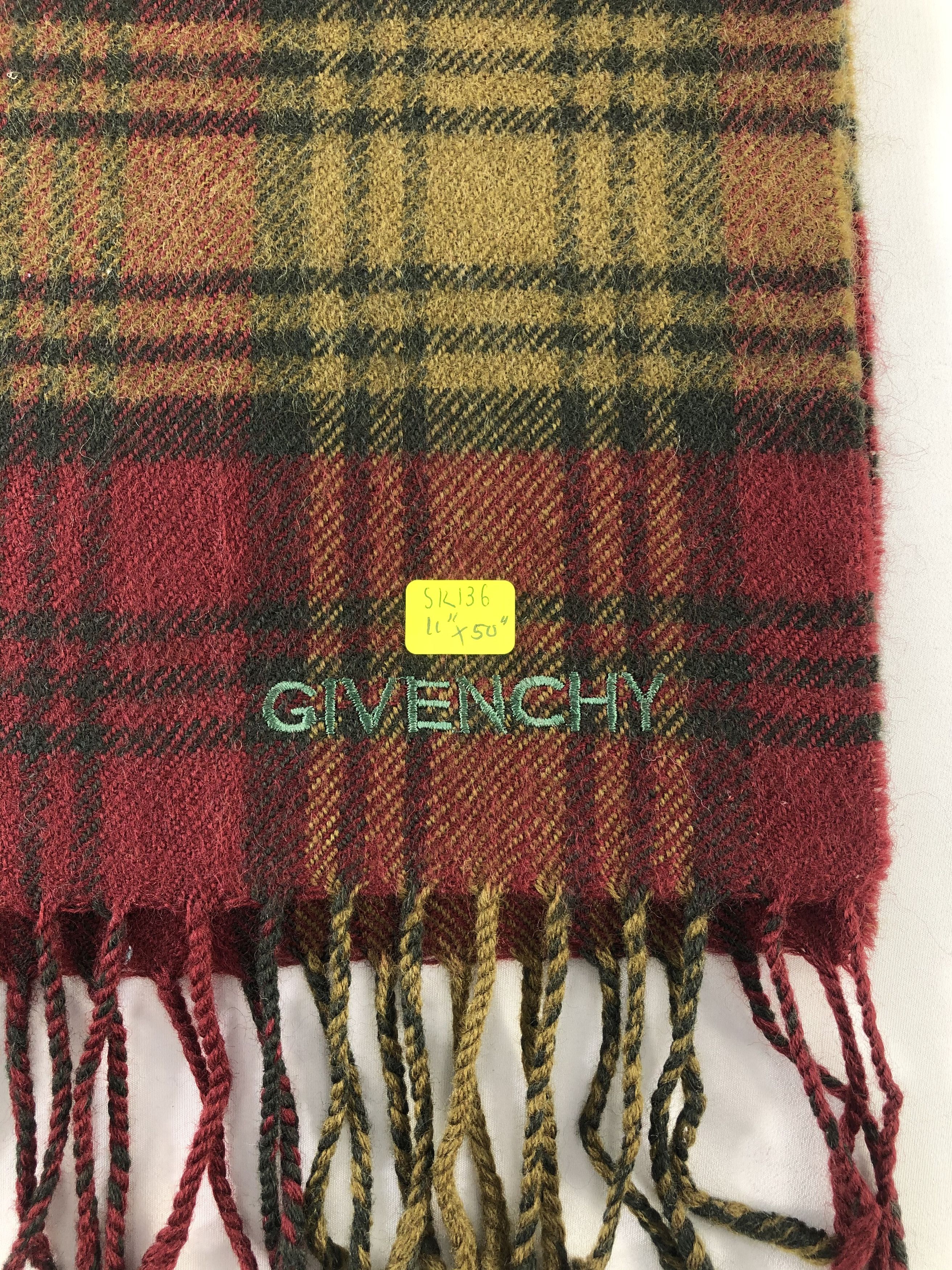Givenchy Givenchy Scarf / Muffler / Neckwear Size ONE SIZE - 4 Thumbnail