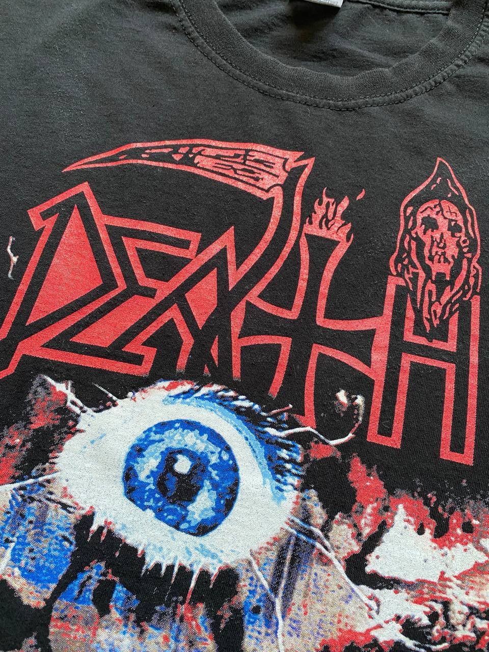 Band Tees Vintage Y2K Death Symbolic Long Sleeve T Shirt Burzum Mayhem Size US M / EU 48-50 / 2 - 4 Thumbnail