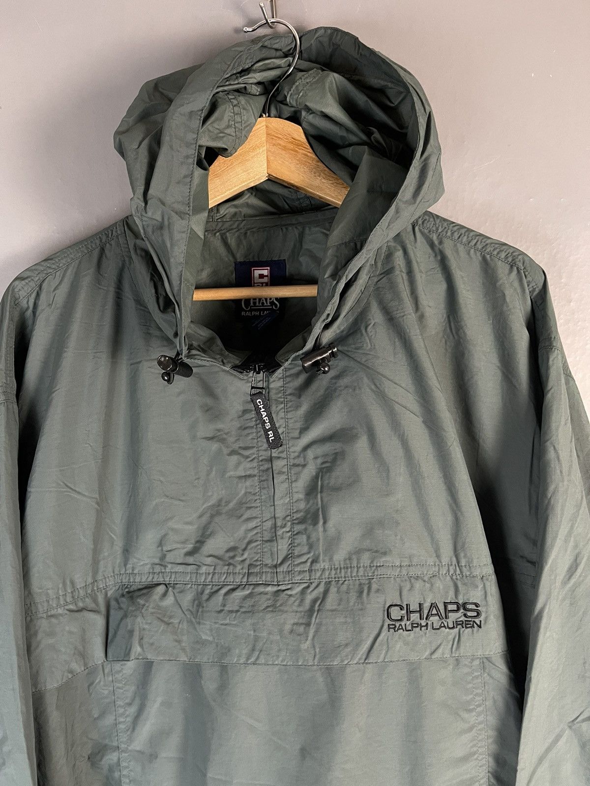 Chaps Ralph Lauren CHAPS RALPH LAUREN HALF ZIP ANORAK WINDBREAKER JACKET Size US XL / EU 56 / 4 - 2 Thumbnail