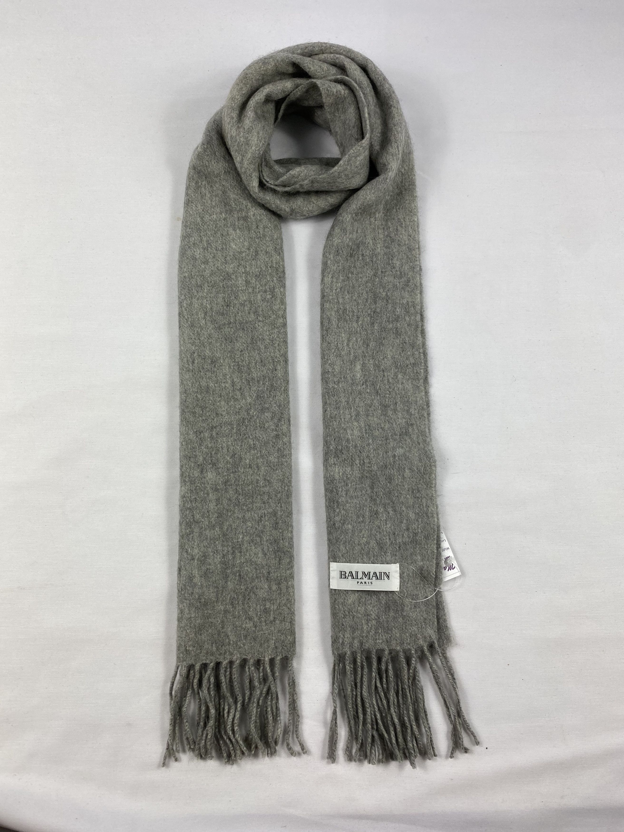 Pierre Balmain Balmain Cashmere Scarf / Muffler / Neckwear Size ONE SIZE - 1 Thumbnail