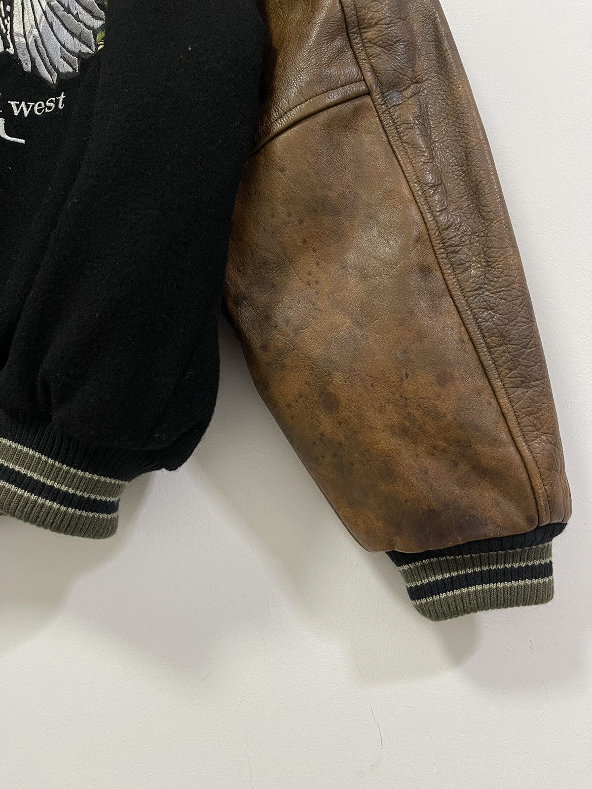 O'Neill VINTAGE O’NEILL JAPANESE WOOL LEATHER VARSITY JACKET Size US L / EU 52-54 / 3 - 10 Thumbnail