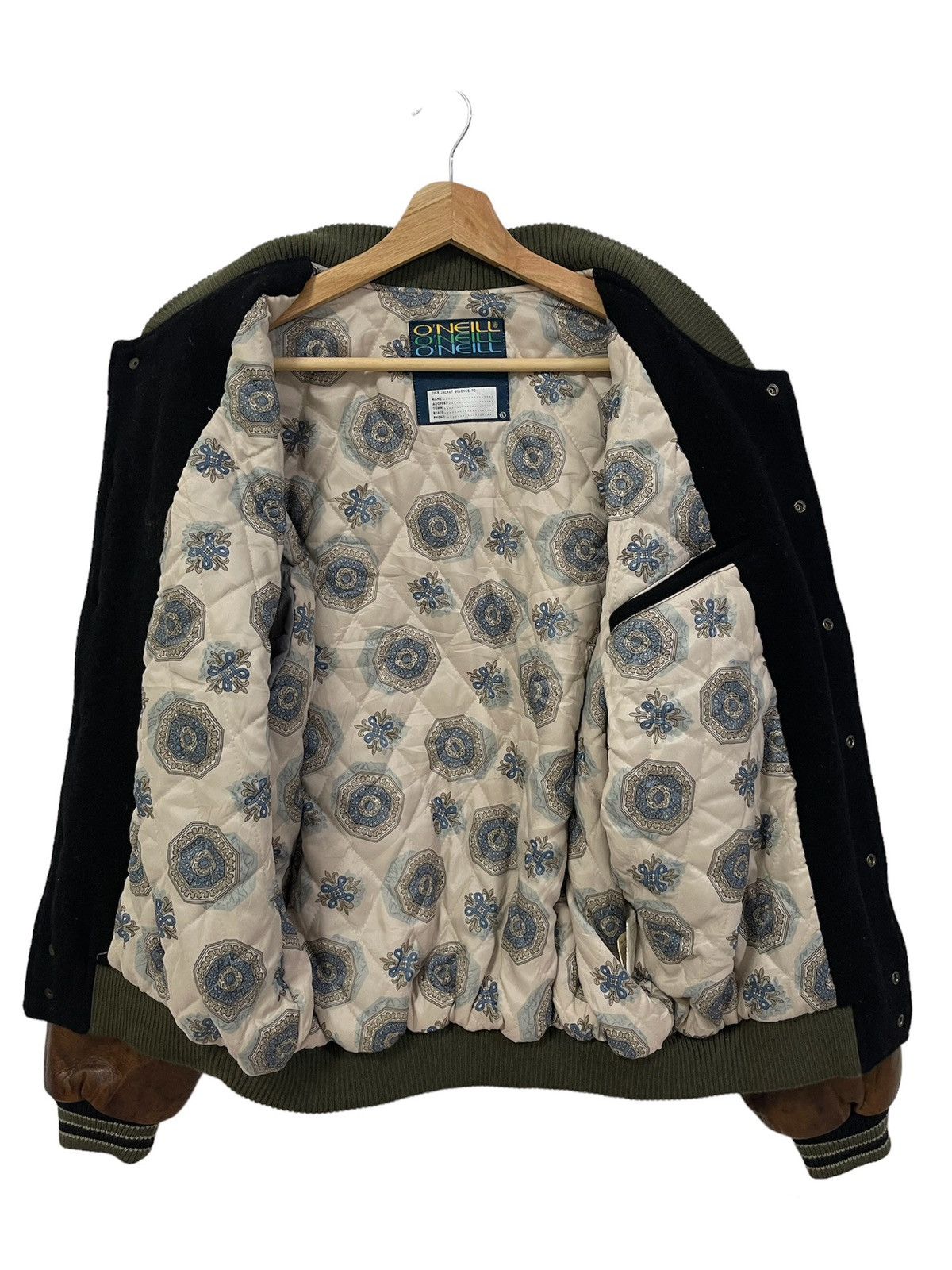 O'Neill VINTAGE O’NEILL JAPANESE WOOL LEATHER VARSITY JACKET Size US L / EU 52-54 / 3 - 3 Thumbnail
