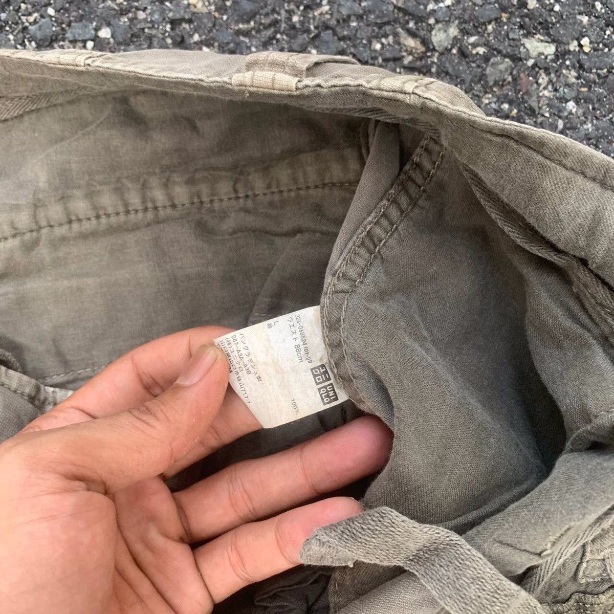 Japanese Brand 💥Faded! Japanese Vintage 36x34 Utility Tactical Easy Pants Size US 36 / EU 52 - 5 Thumbnail