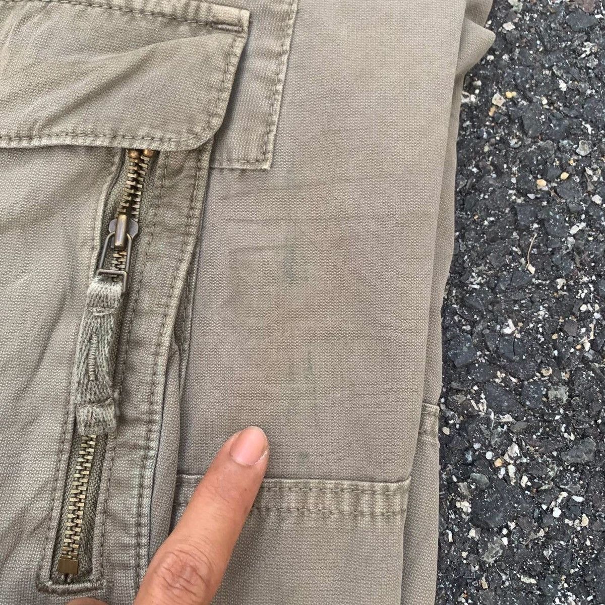 Japanese Brand 💥Faded! Japanese Vintage 36x34 Utility Tactical Easy Pants Size US 36 / EU 52 - 14 Thumbnail