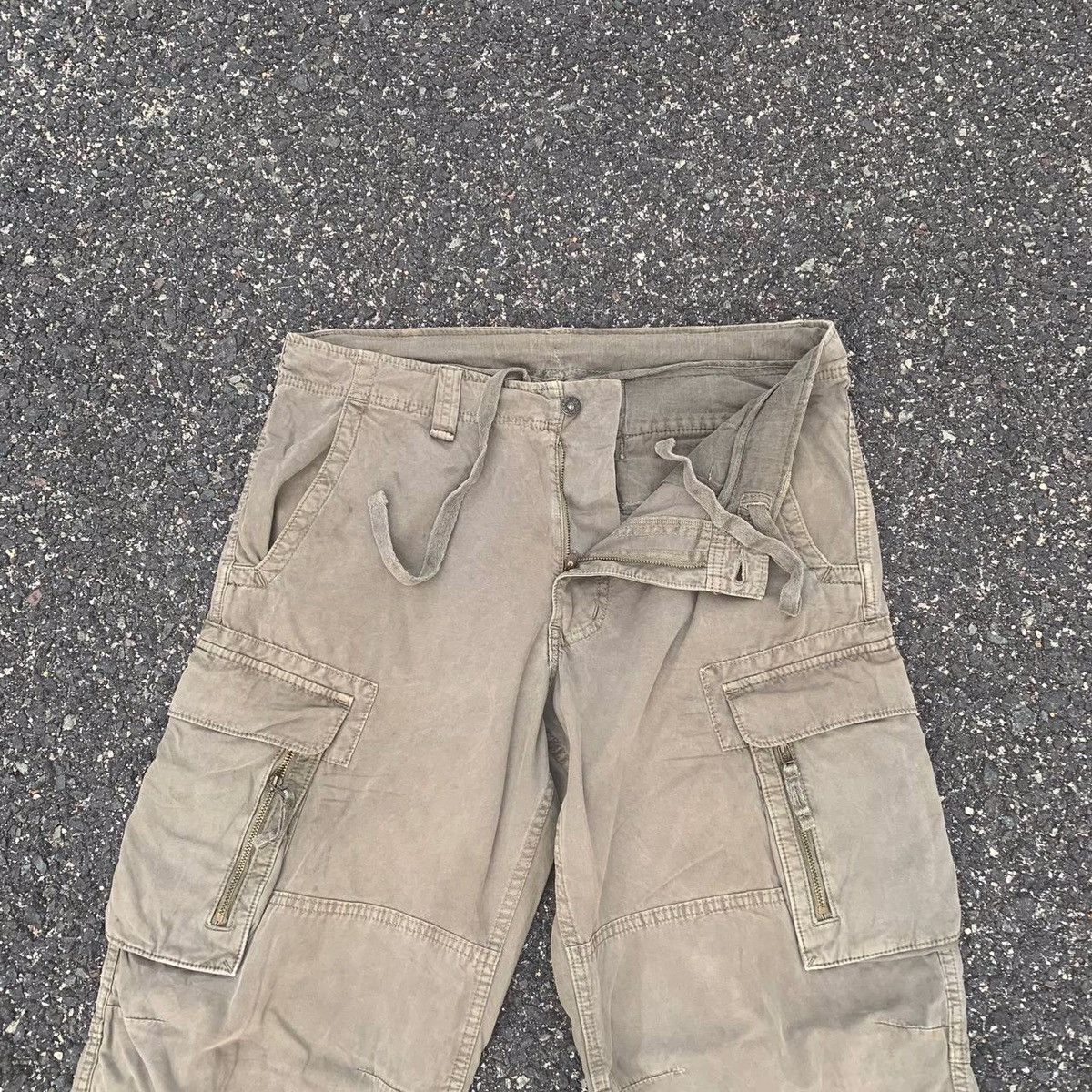 Japanese Brand 💥Faded! Japanese Vintage 36x34 Utility Tactical Easy Pants Size US 36 / EU 52 - 4 Thumbnail