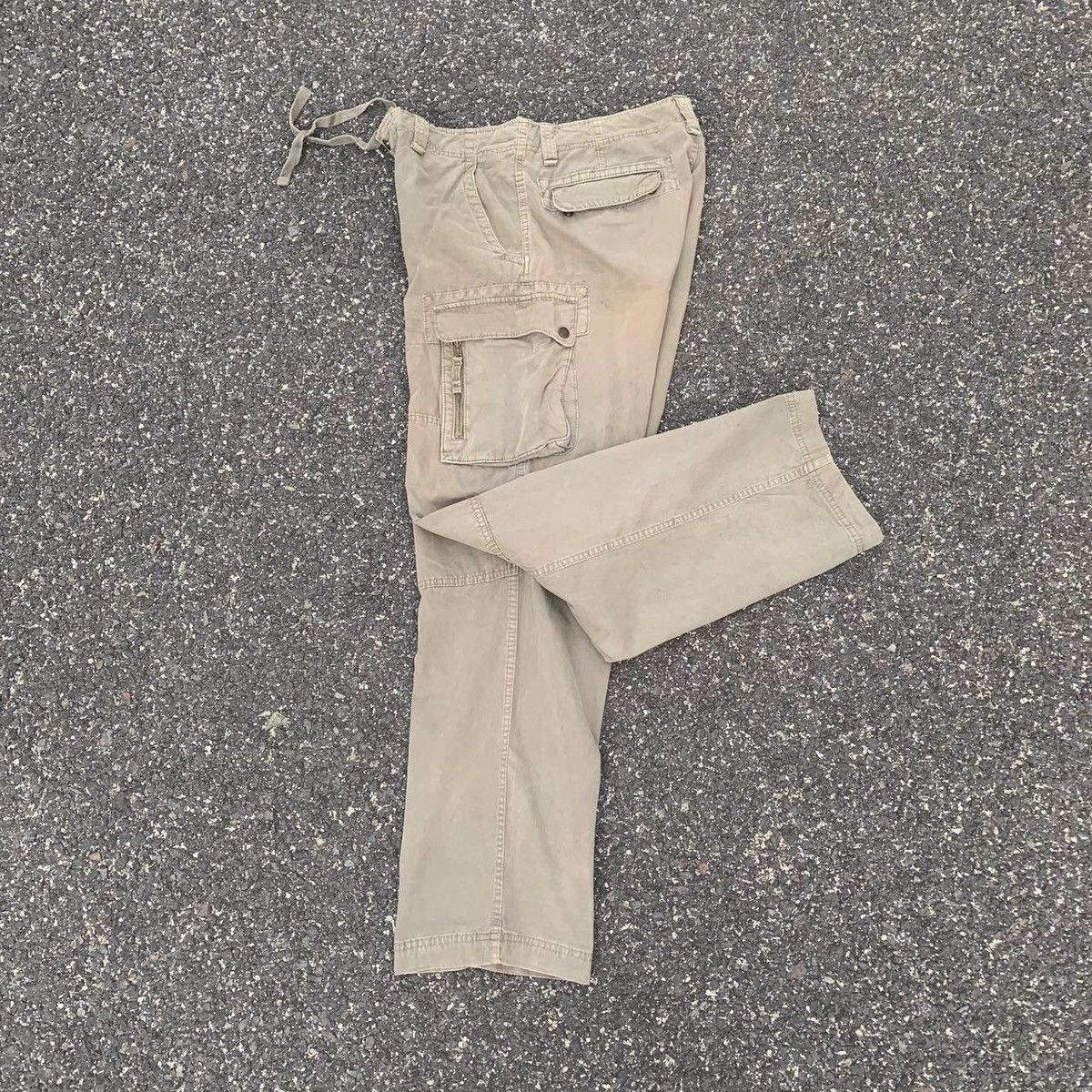 Japanese Brand 💥Faded! Japanese Vintage 36x34 Utility Tactical Easy Pants Size US 36 / EU 52 - 9 Thumbnail