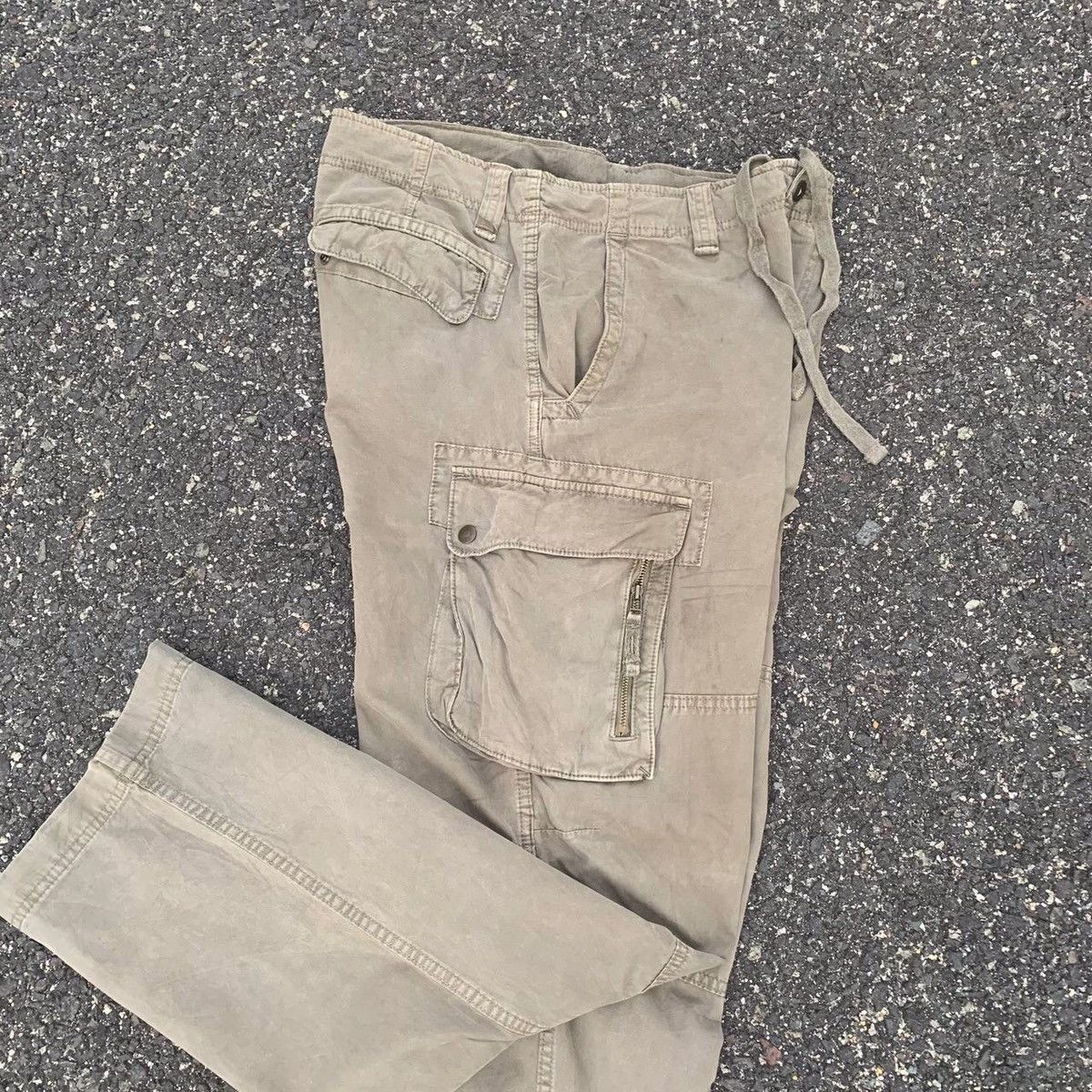 Japanese Brand 💥Faded! Japanese Vintage 36x34 Utility Tactical Easy Pants Size US 36 / EU 52 - 12 Thumbnail