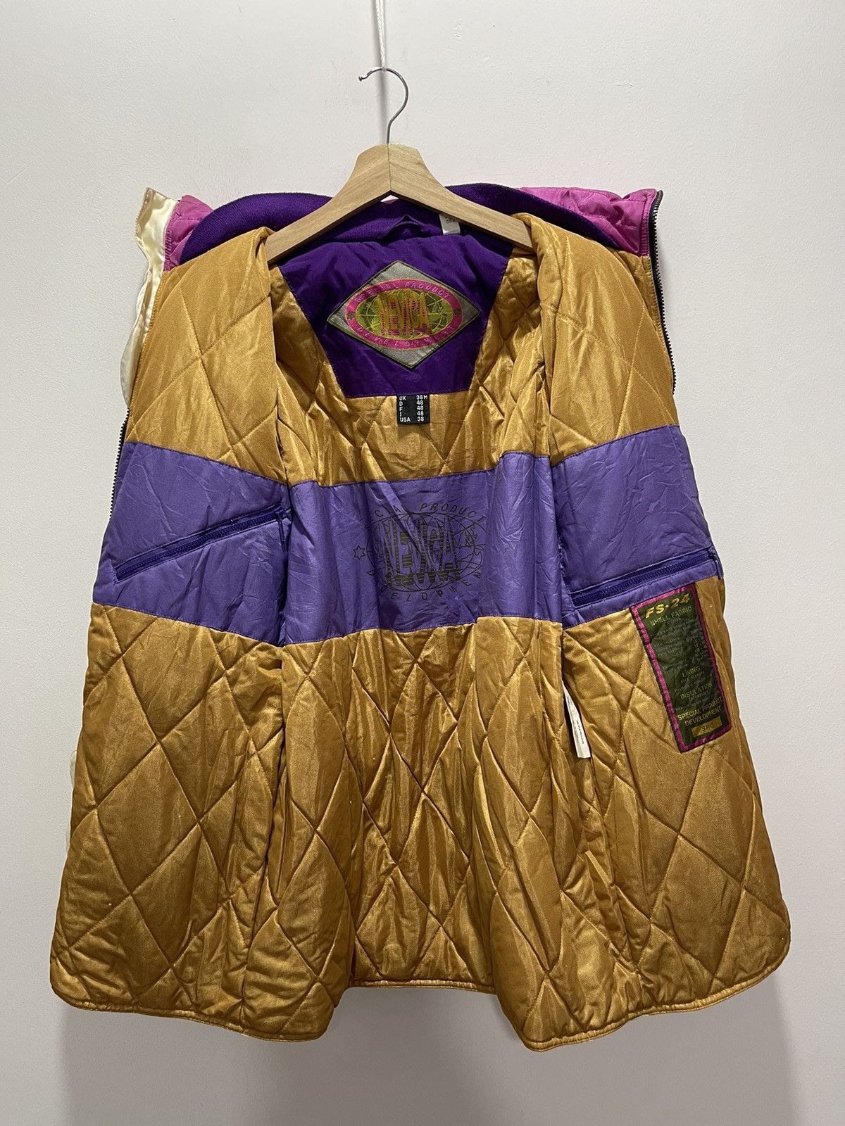 Japanese Brand × Vintage VINTAGE NEVICA QUILTED LINED DISTRESSED SKI JACKET Size US M / EU 48-50 / 2 - 10 Thumbnail
