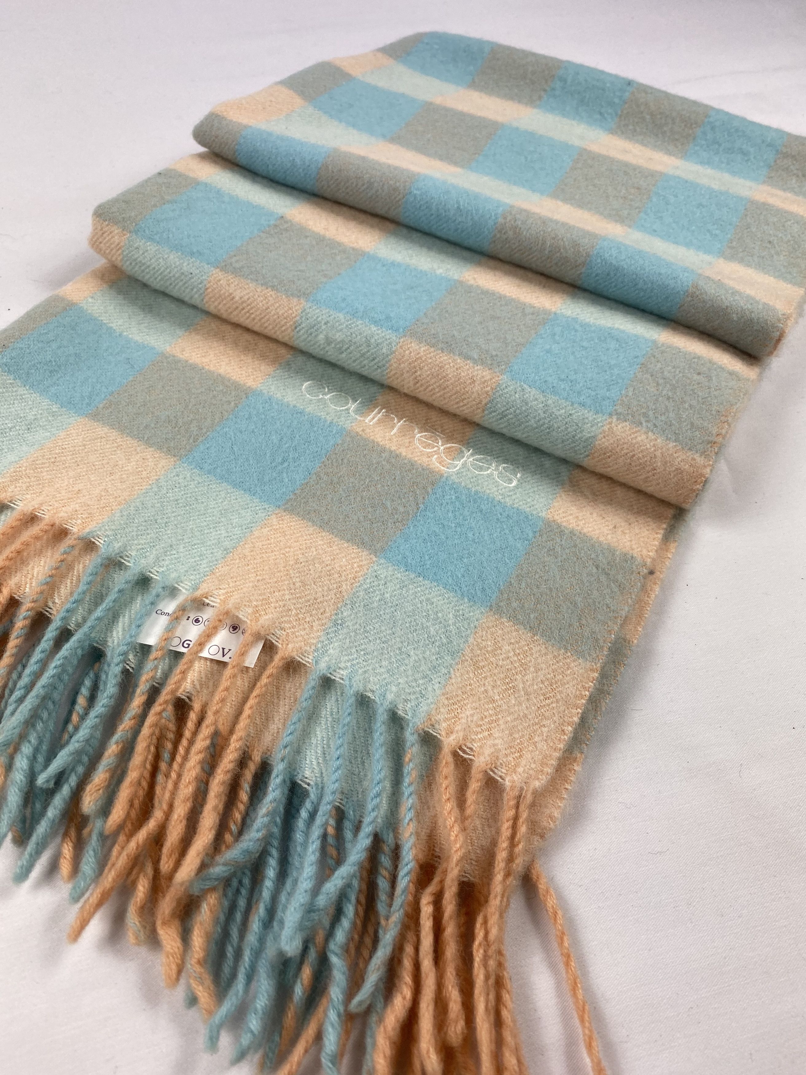 Courreges Courreges Scarf / Muffler / Neckwear Wool Size ONE SIZE - 2 Thumbnail