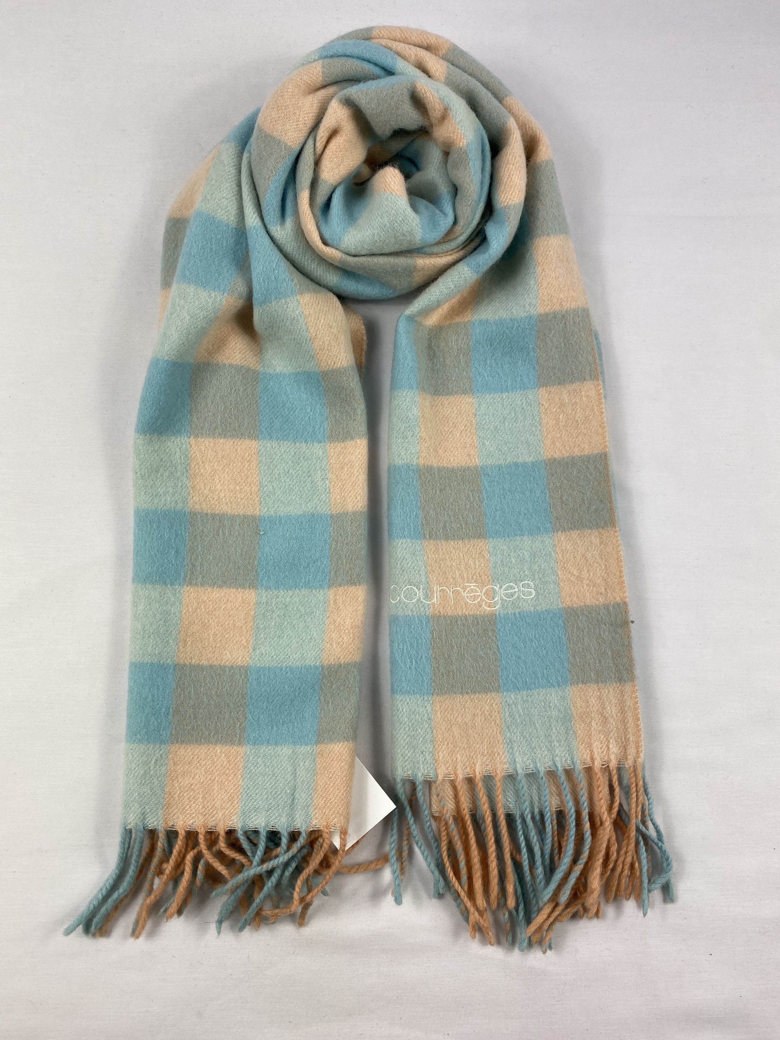 Courreges Courreges Scarf / Muffler / Neckwear Wool Size ONE SIZE - 1 Thumbnail